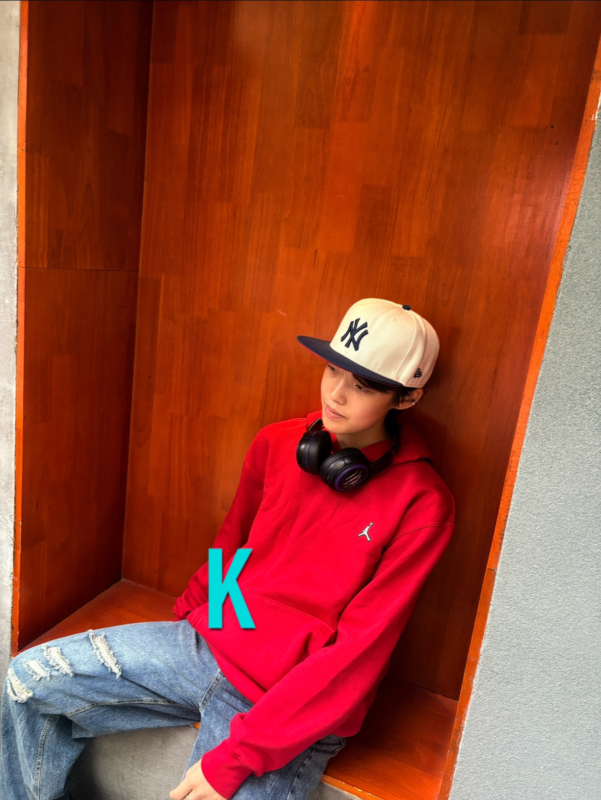 custom review-Джордан Brooklyn Red Men's Свитшоты