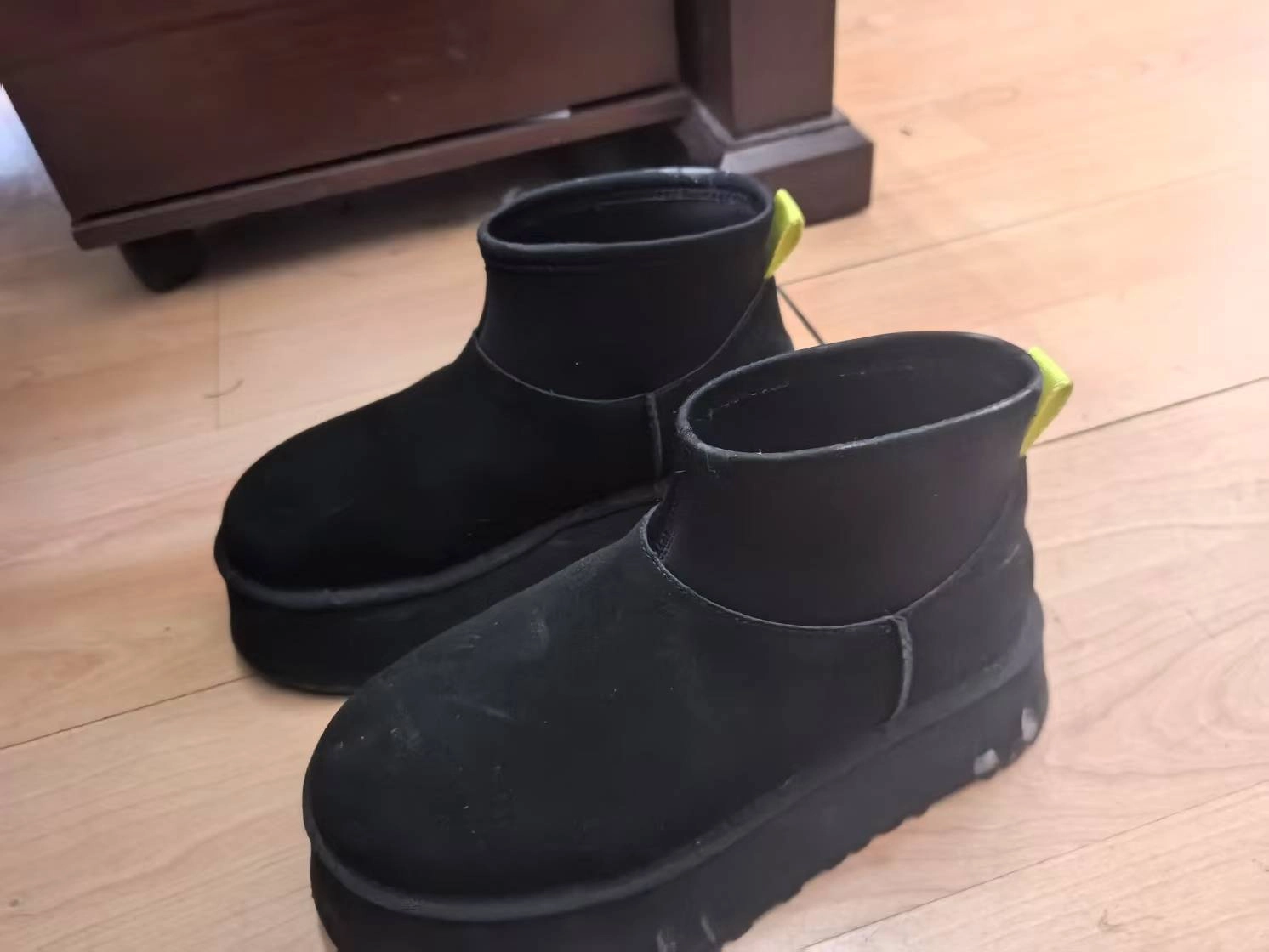 custom review-UGG Ботильоны Черные Женские