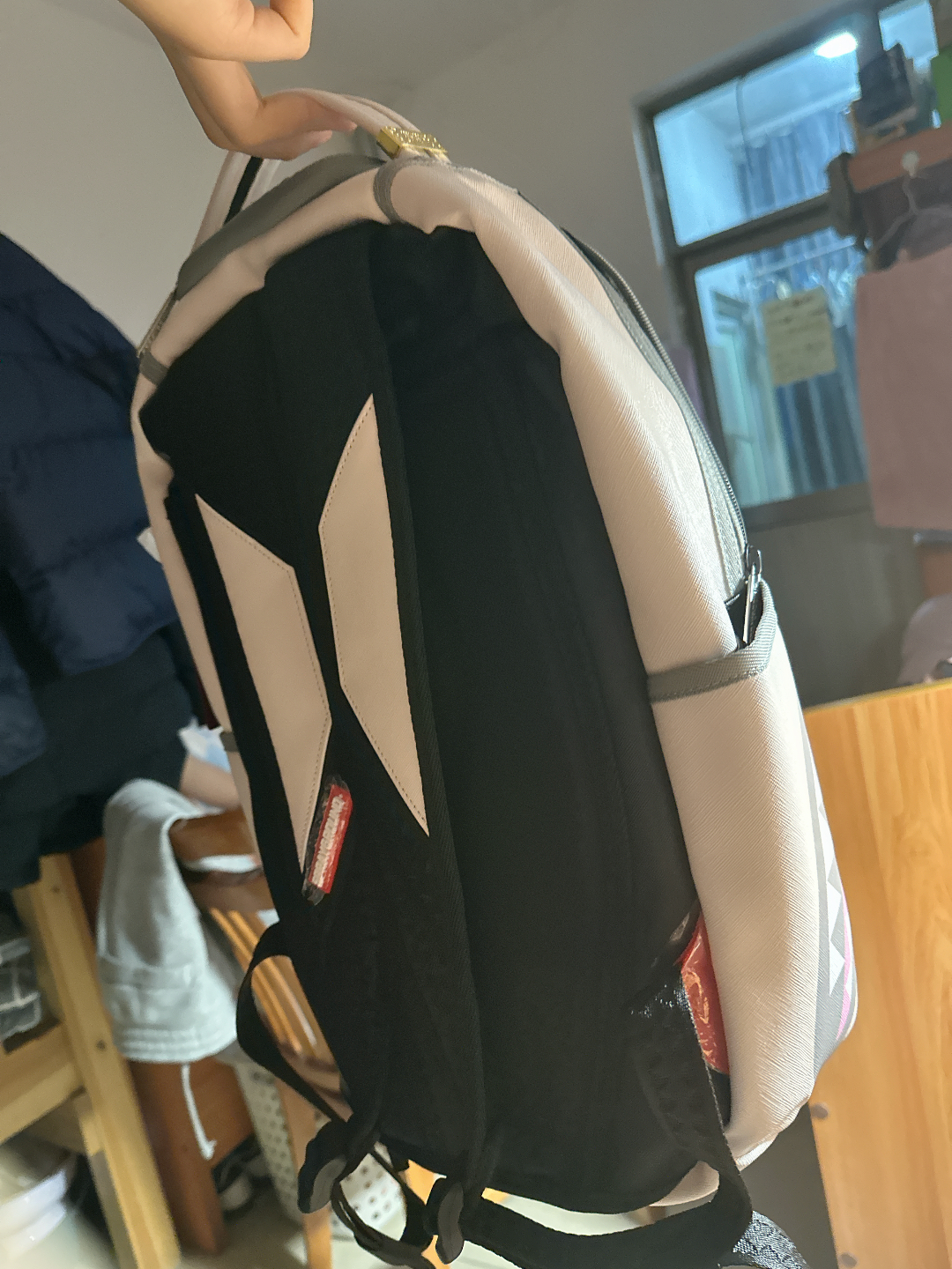 custom review-SPRAYGROUND ПВХ Рюкзак Стандартный Унисекс Экрю