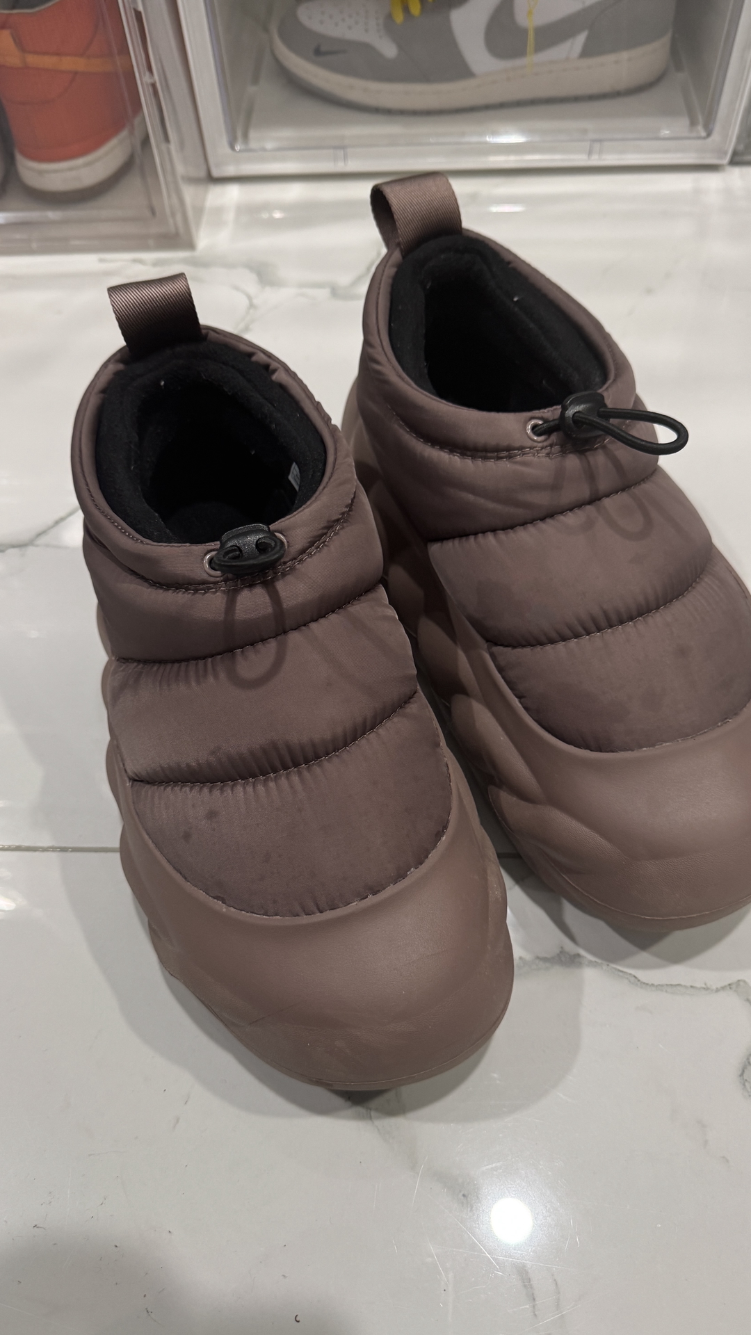 custom review-Crocs Устойчивые к истиранию Термический Низкий Верх Повседневный Унисекс Коричневый