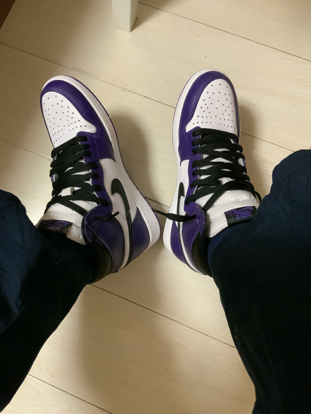 custom review-Jordan Air Jordan 1 Court Purple