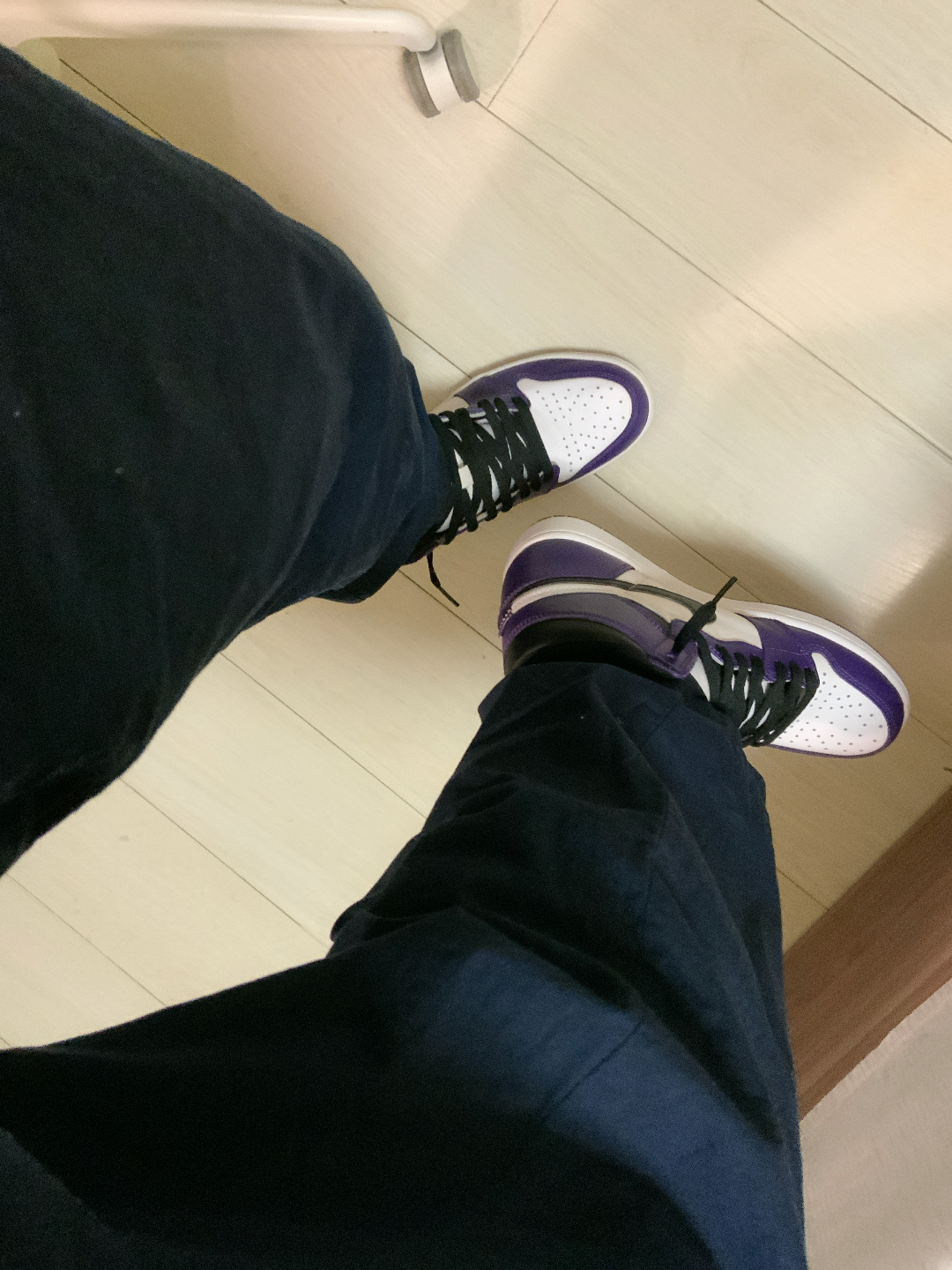 custom review-Jordan Air Jordan 1 Court Purple