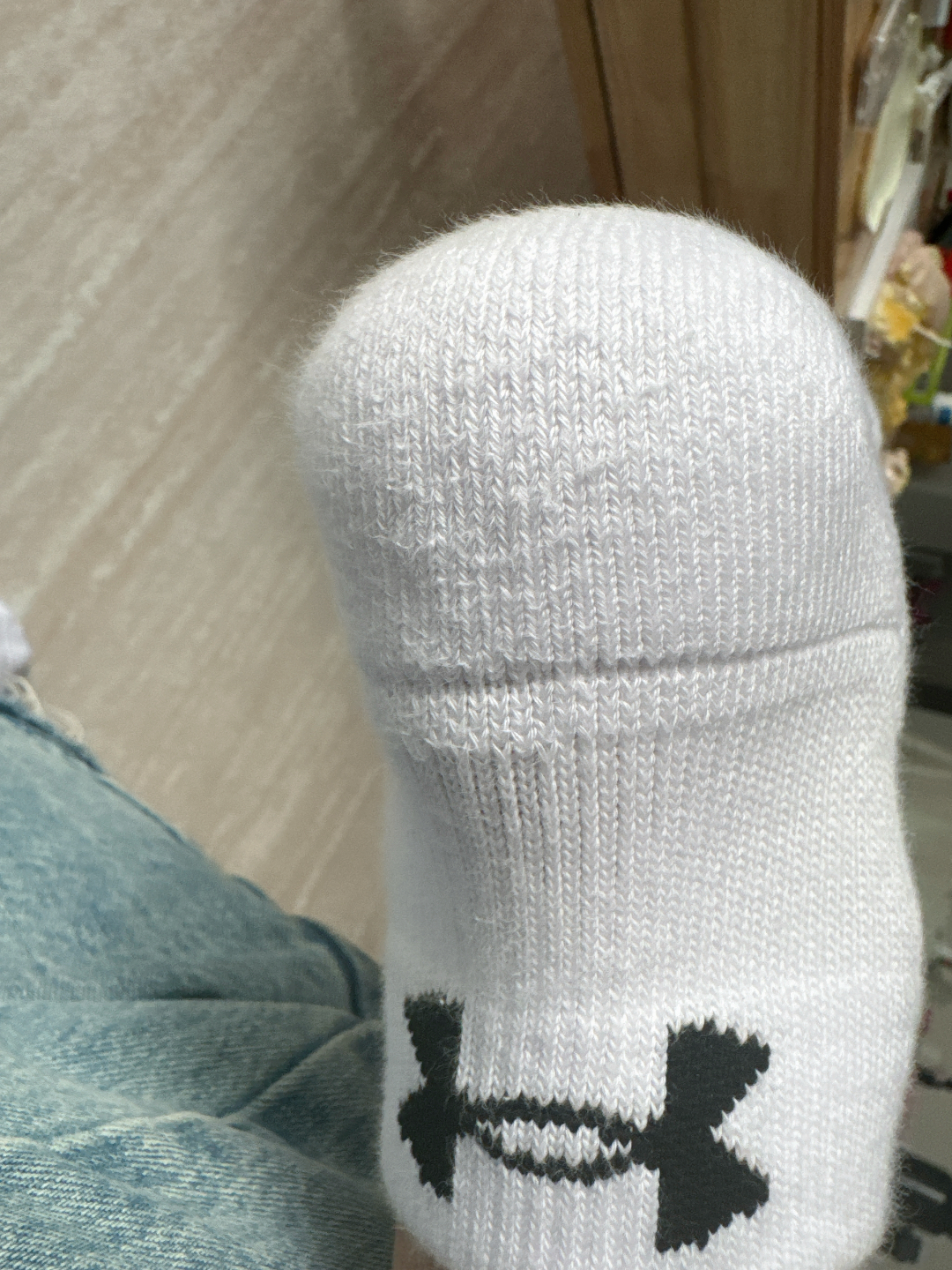 custom review-Носки из хлопка средней длины для унисекса бренд Under Armour упаковка из 3 пар