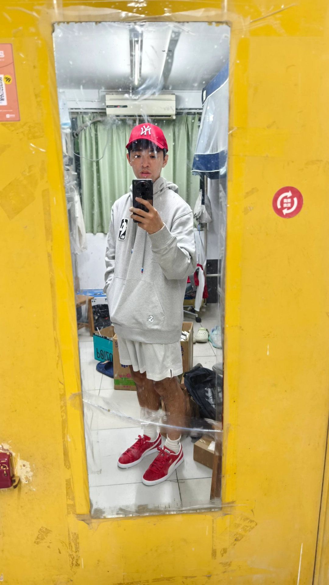 custom review-PUMA Suede Classic XXI Classic XXI Кожа Износостойкая и Легкий Низкий Топ Скейтборд Кроссовки Унисекс Красный Белый