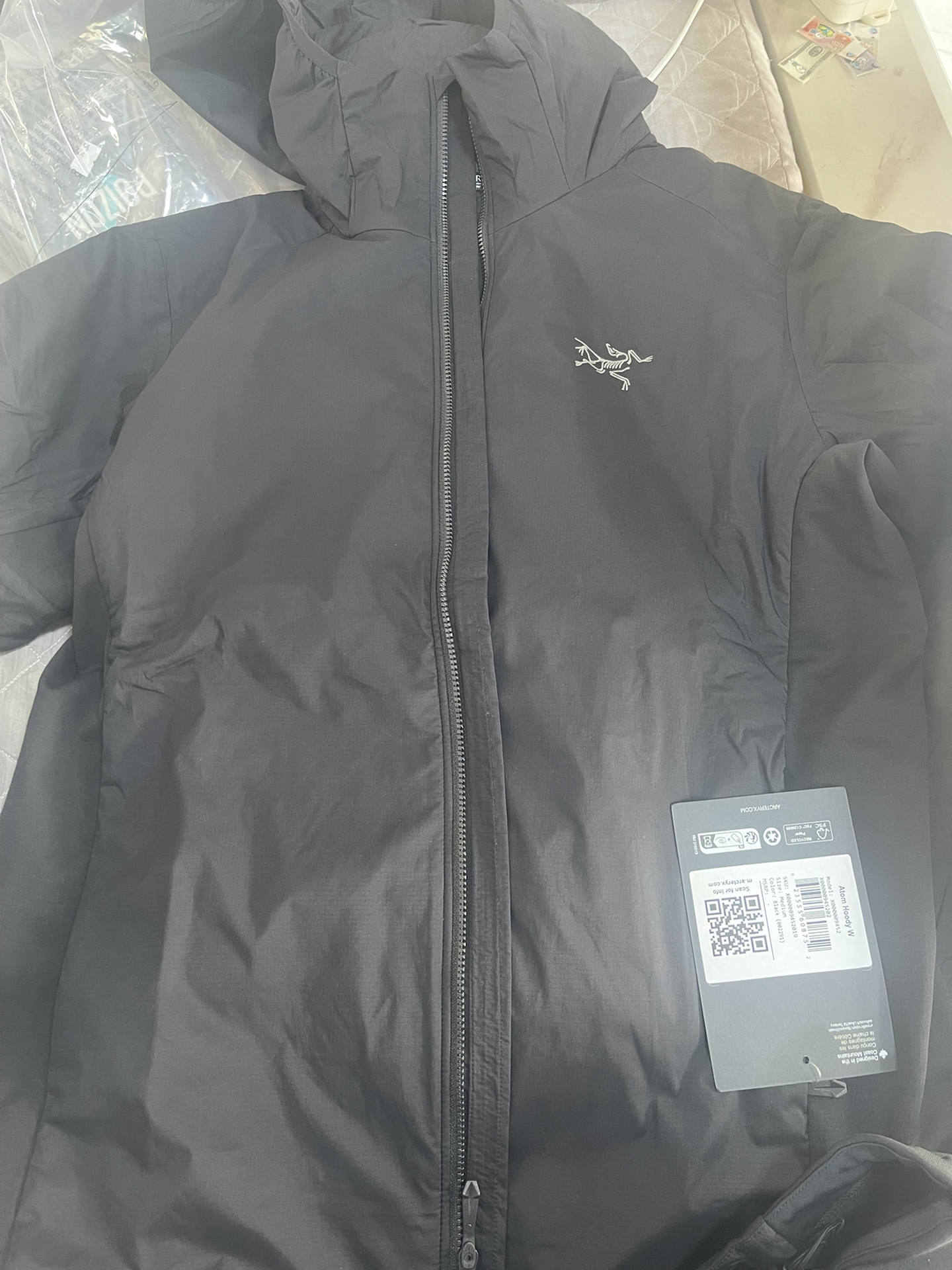 custom review-Arcteryx ATOM Пуховик Женский