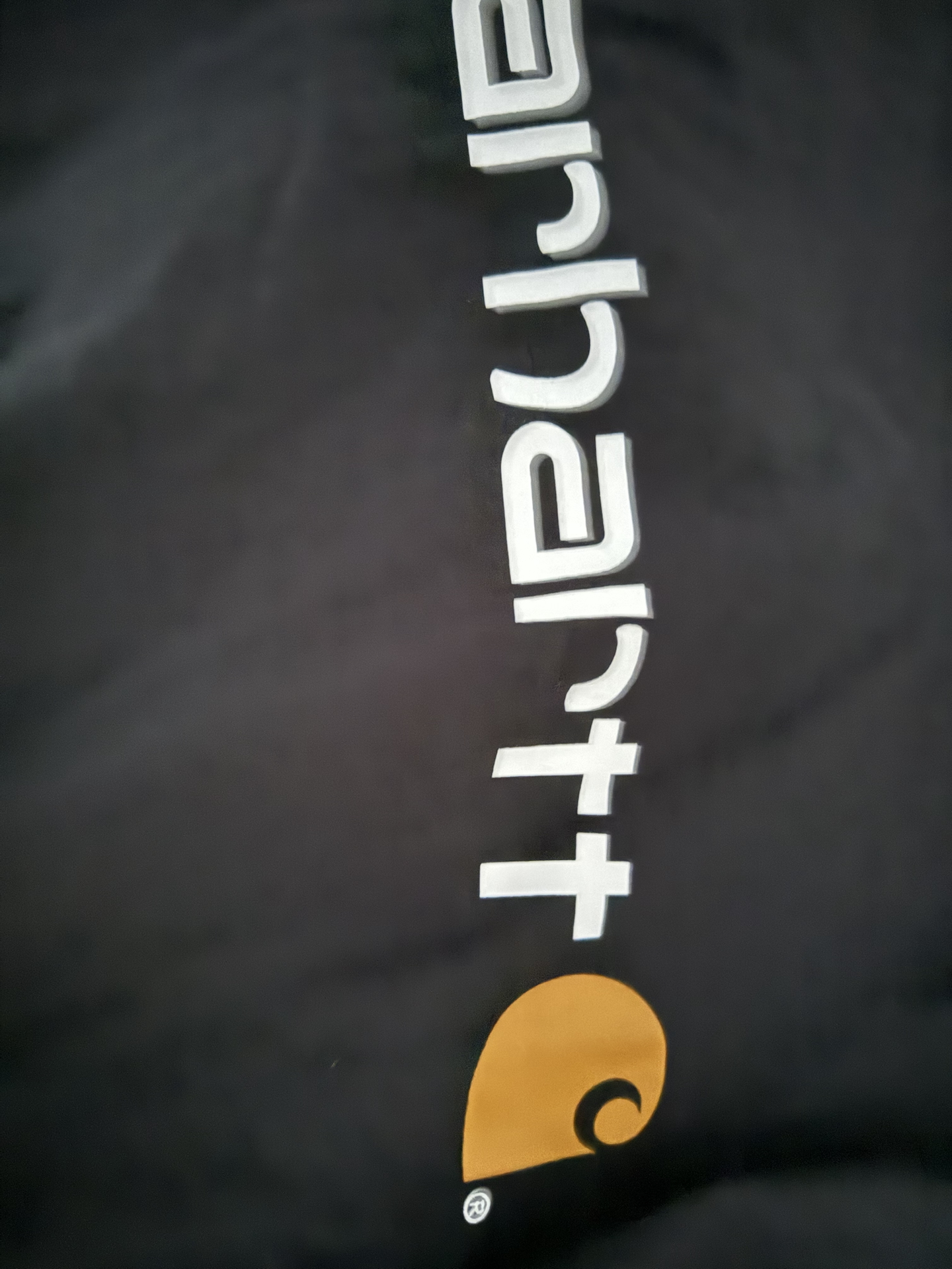 custom review-Carhartt K195 Свободный крой Тяжелая Короткая рукавная футболка с графическим логотипом Унисекс Черная