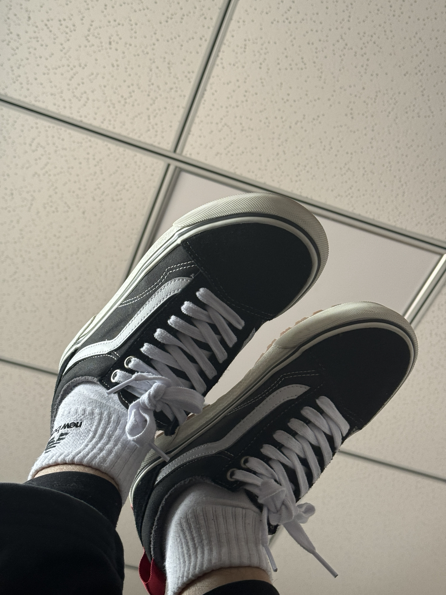 custom review-VANS Old Skool Mte 1 Low Топ Скейтборд Кроссовки Унисекс Черный Белый