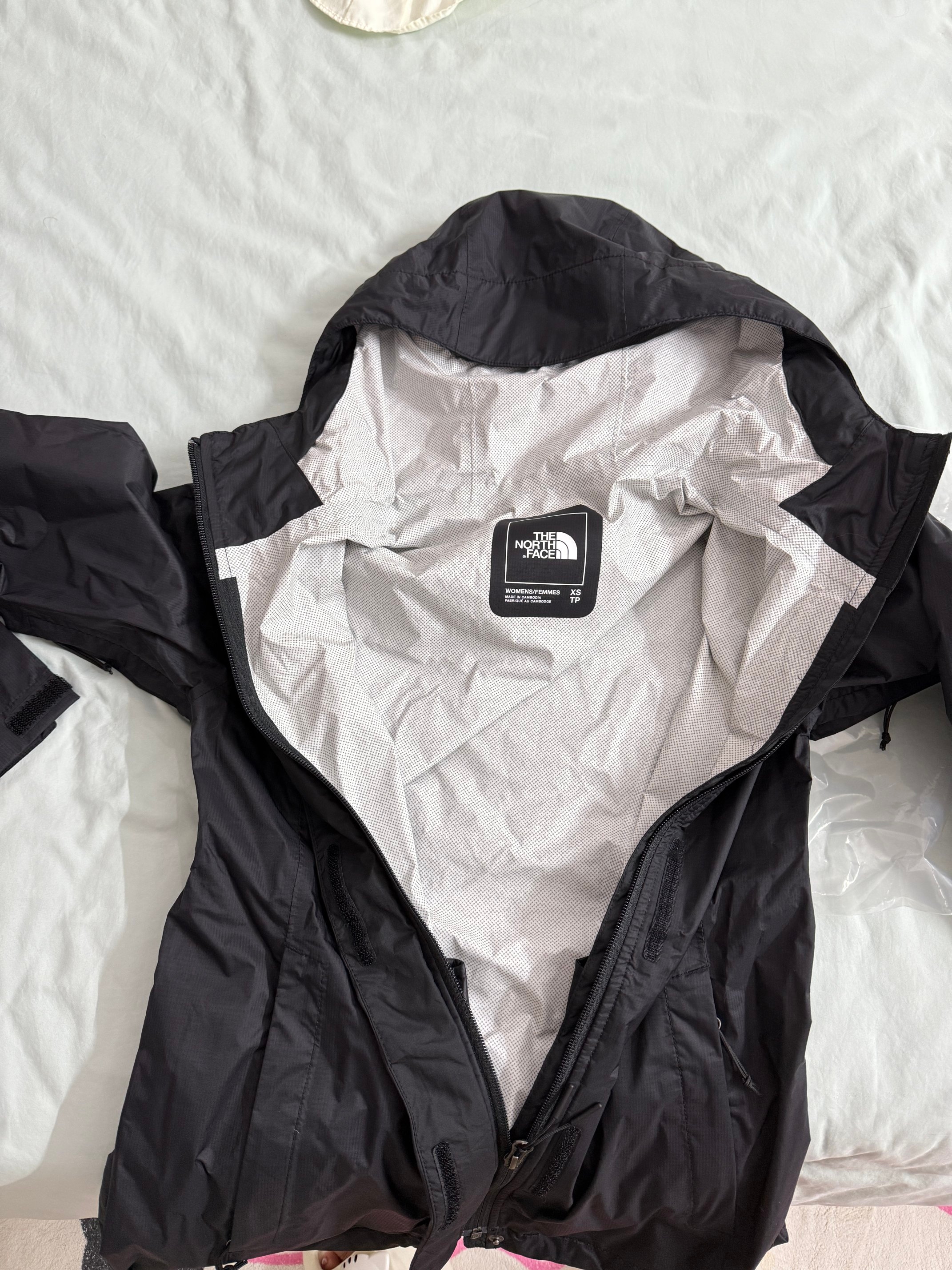 custom review-The North Face Venture 2 Водонепроницаемый и Ветрозащитный Ветровка Женский Черный