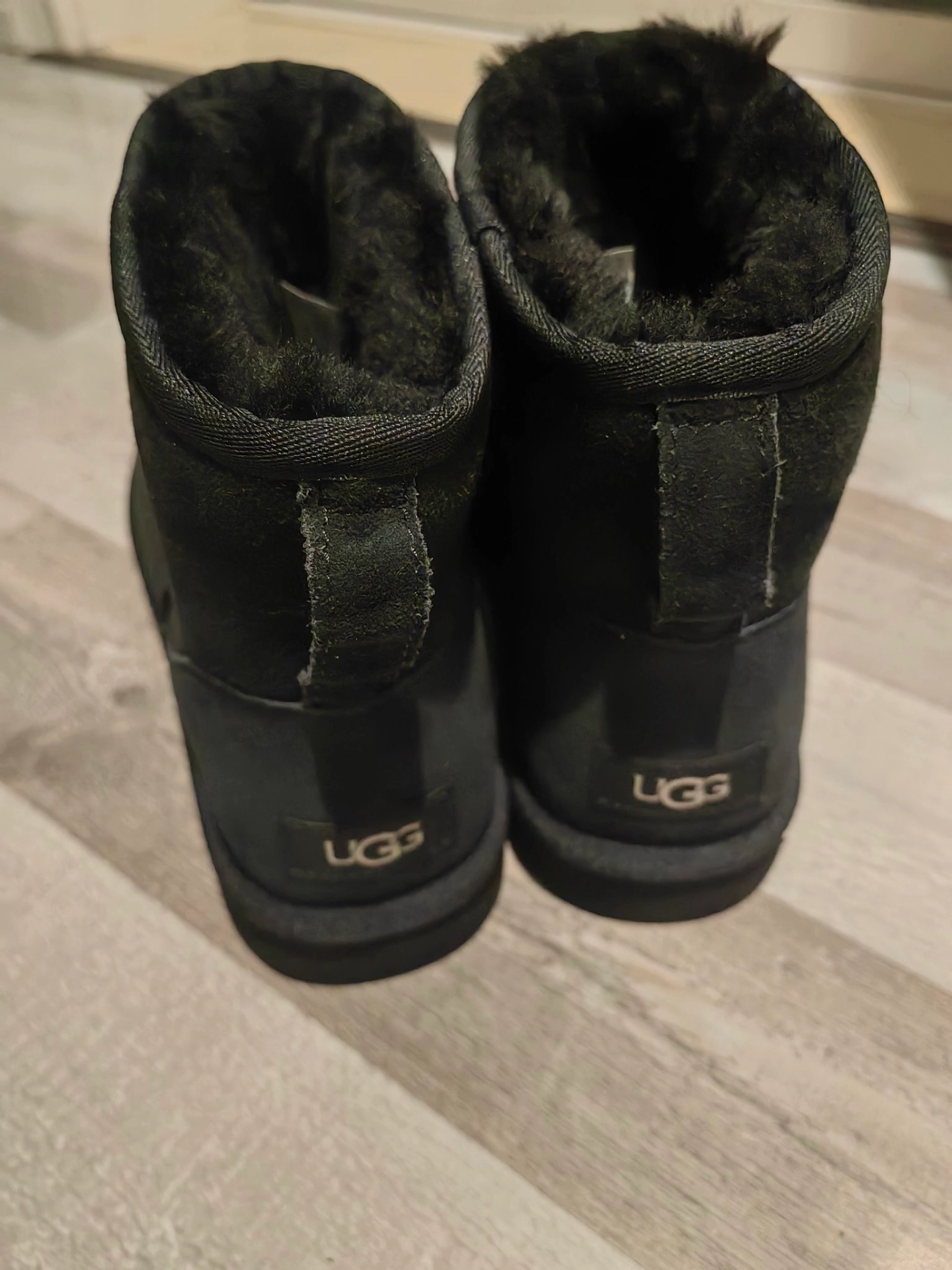 custom review-UGG CLASSIC MINI Термический противоскользящий ботинок для снега длина стопы (размер в длину) мужской черный
