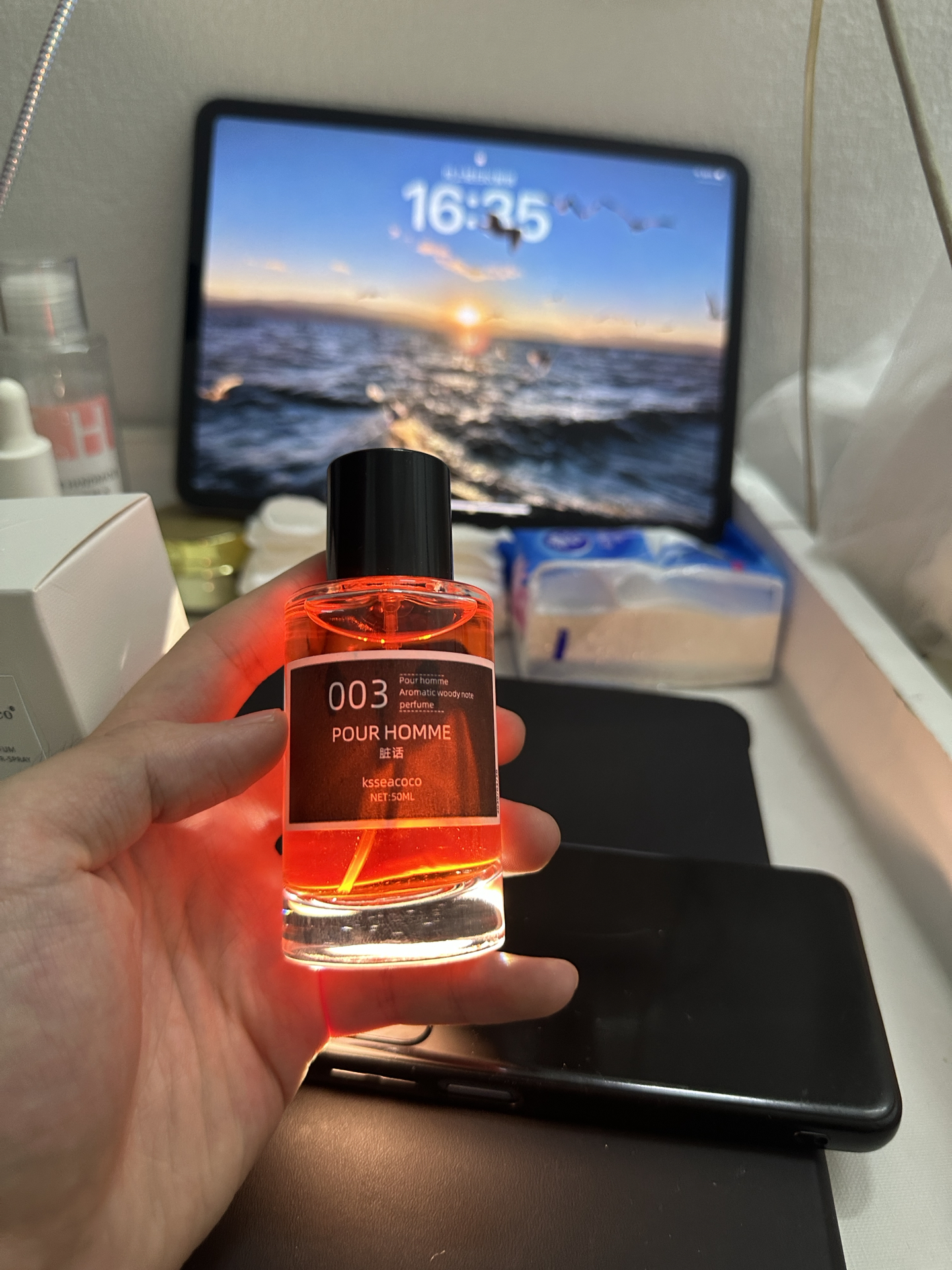 ksseacoco 003男士香水 行走荷尔蒙香
