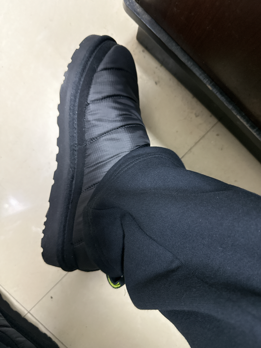 custom review-UGG Tasman LTA Кожа Стильные Сандалии Мужские Черные