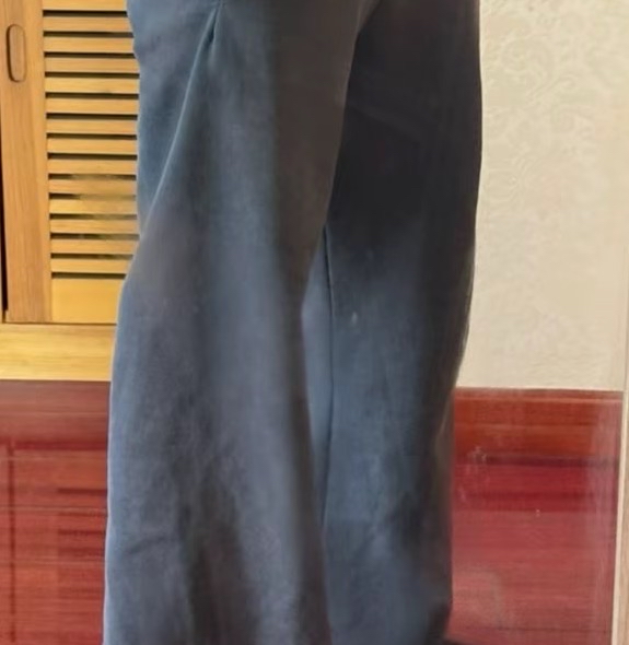 custom review-Yeezy X Gap X Balenciaga Темно-синие Повседневные брюки Мужские Темно-синие