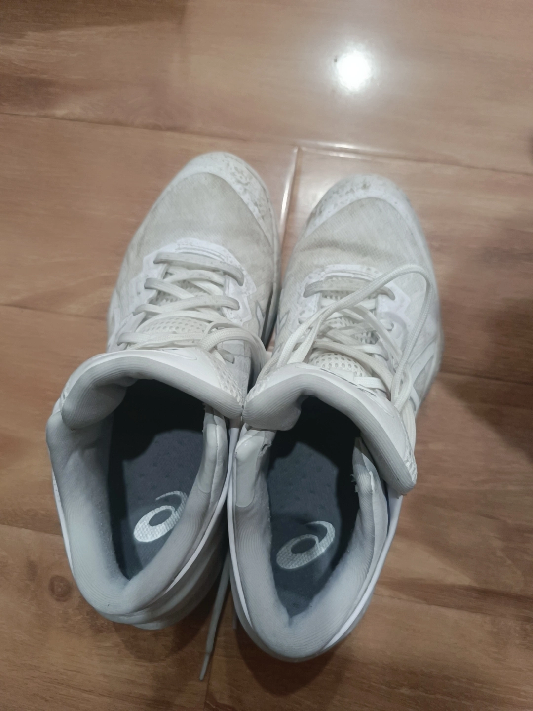 custom review-Asics Гель Burst 27 Текстиль Синтетическая кожа Низкие Баскетбольные кроссовки Мужские Белые