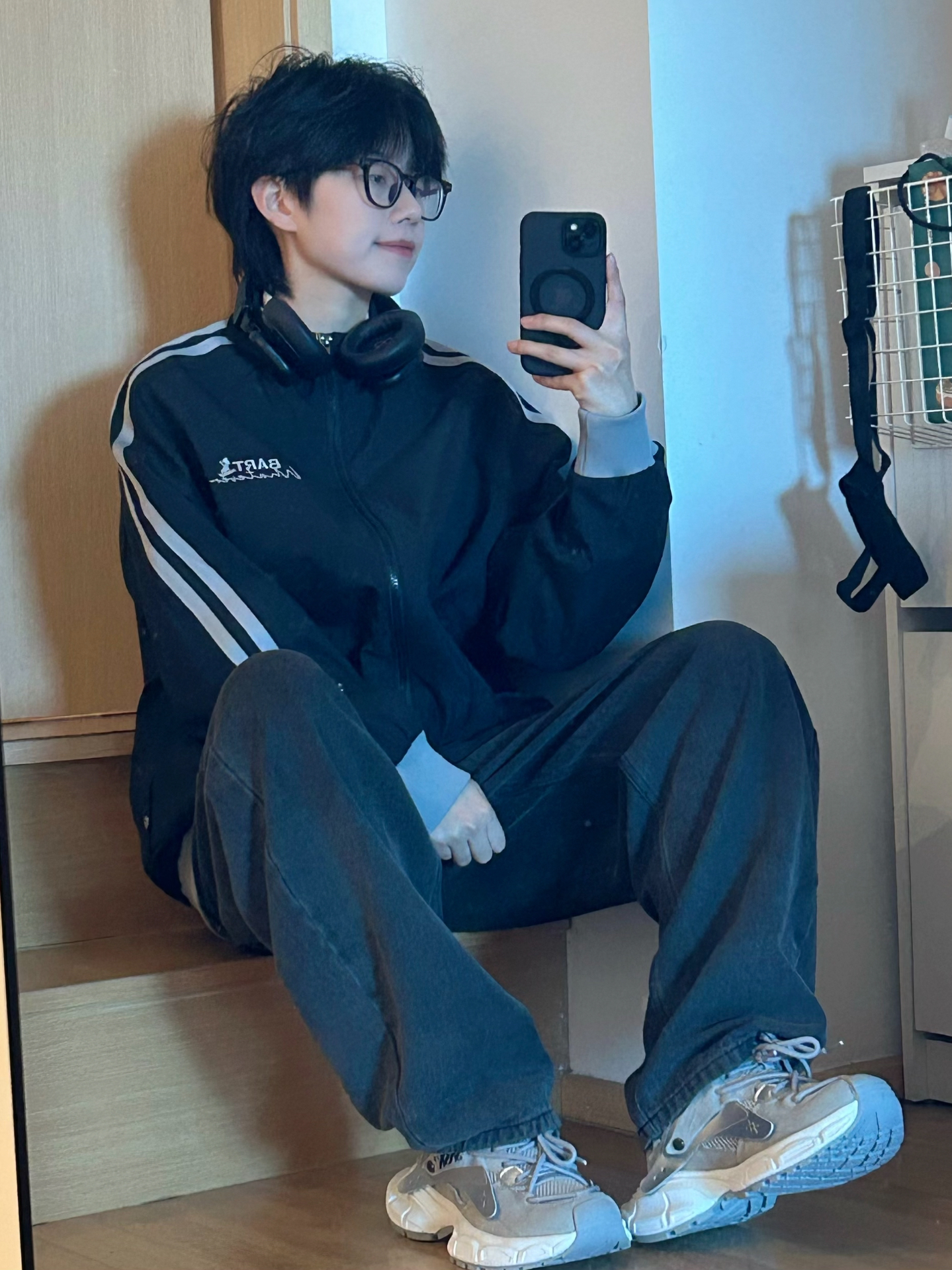 谁懂啊!黑色夹克真的帅炸啦!