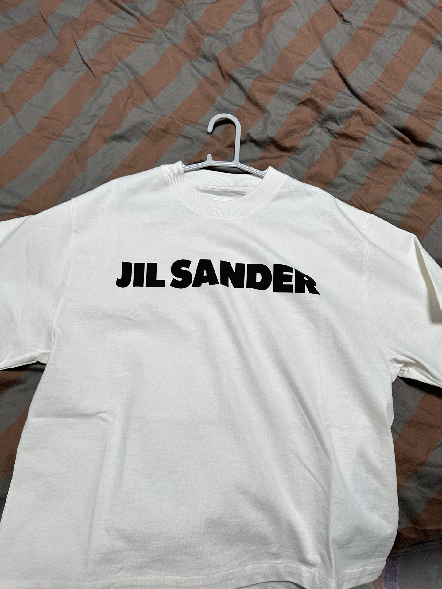 custom review-JIL SANDER Рубашка с оборванным рукавом T Женская Белая