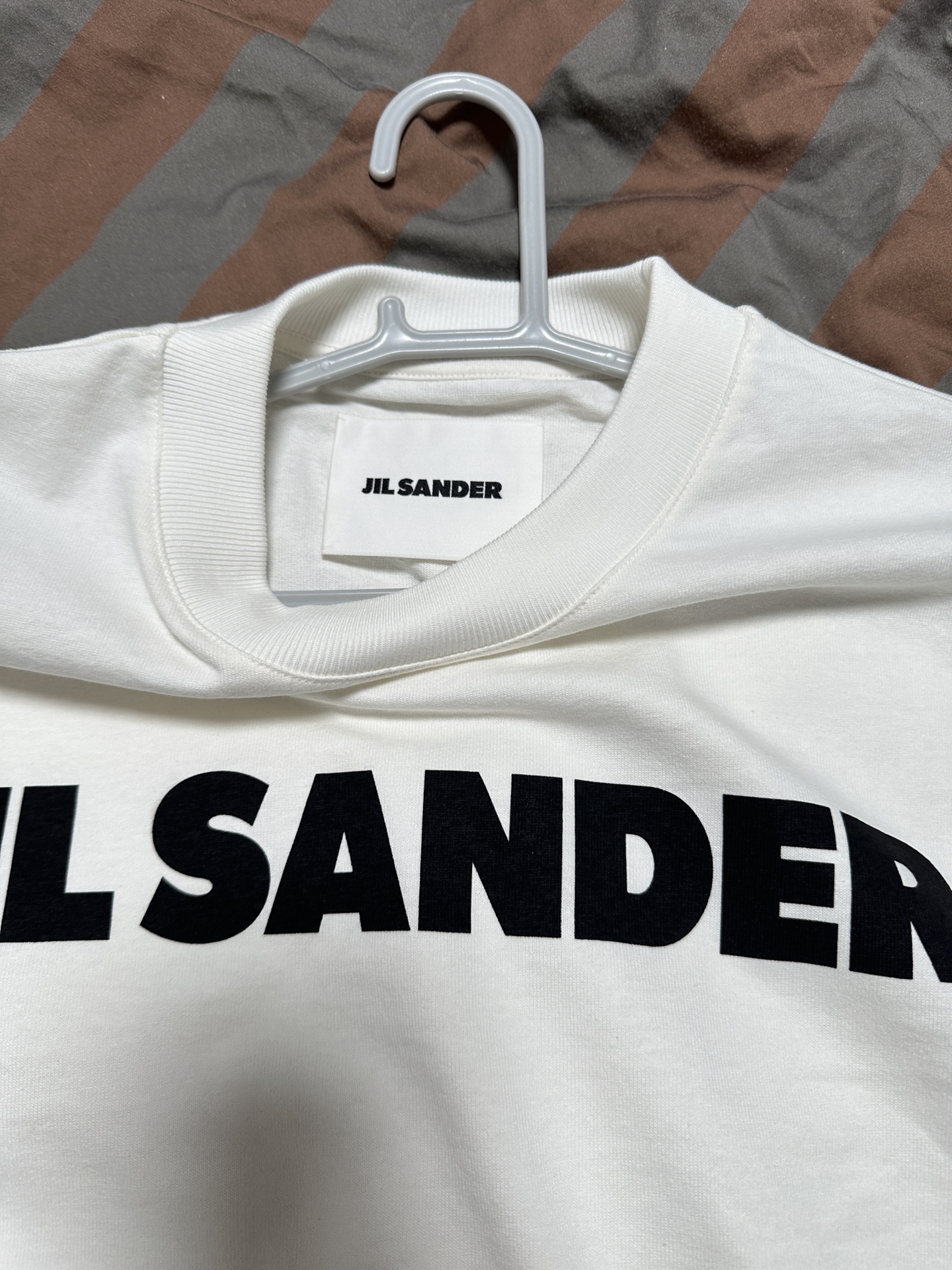 custom review-JIL SANDER Рубашка с оборванным рукавом T Женская Белая