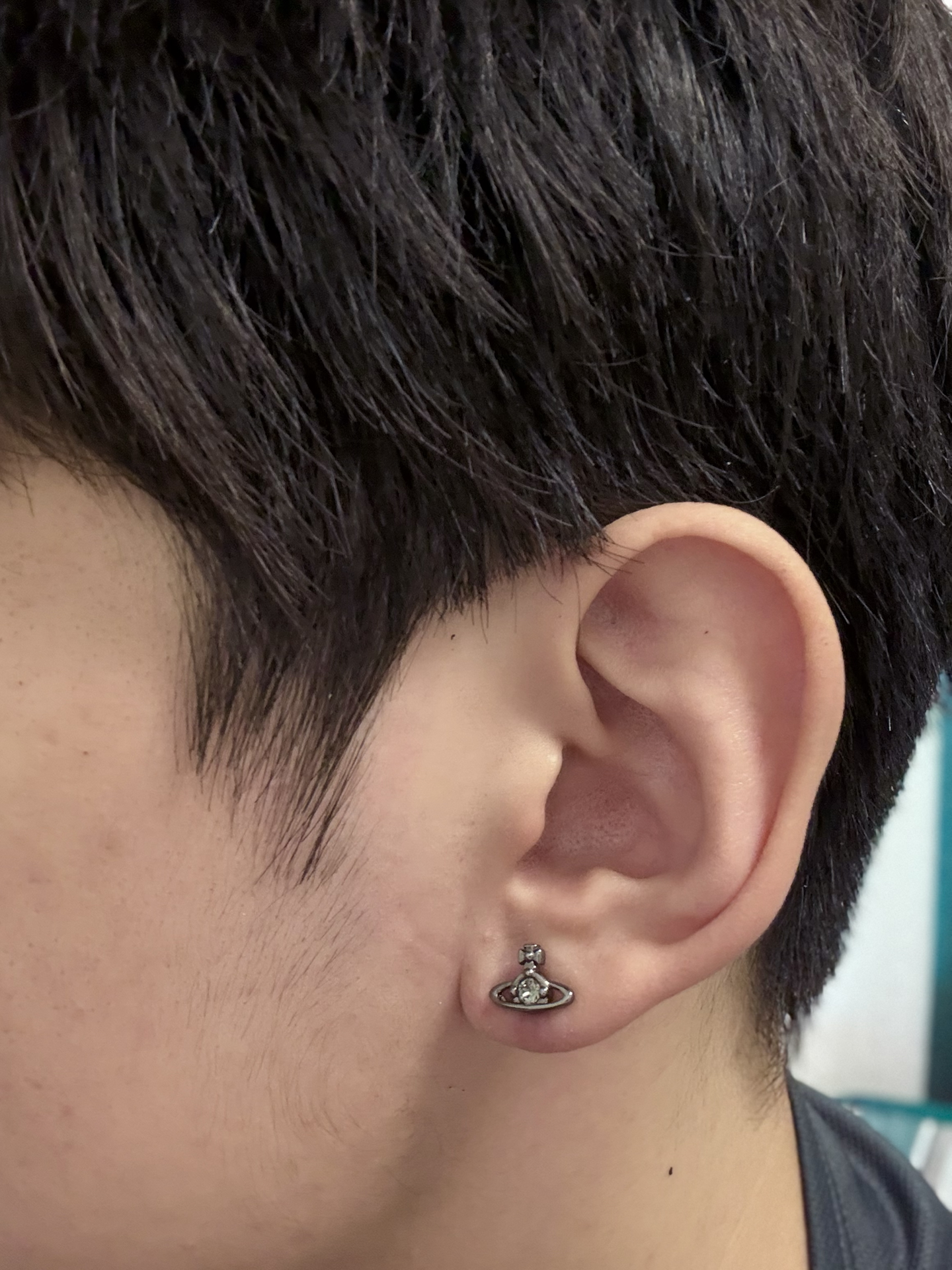 custom review-Серьги Vivienne Westwood Brass Stud Унисекс