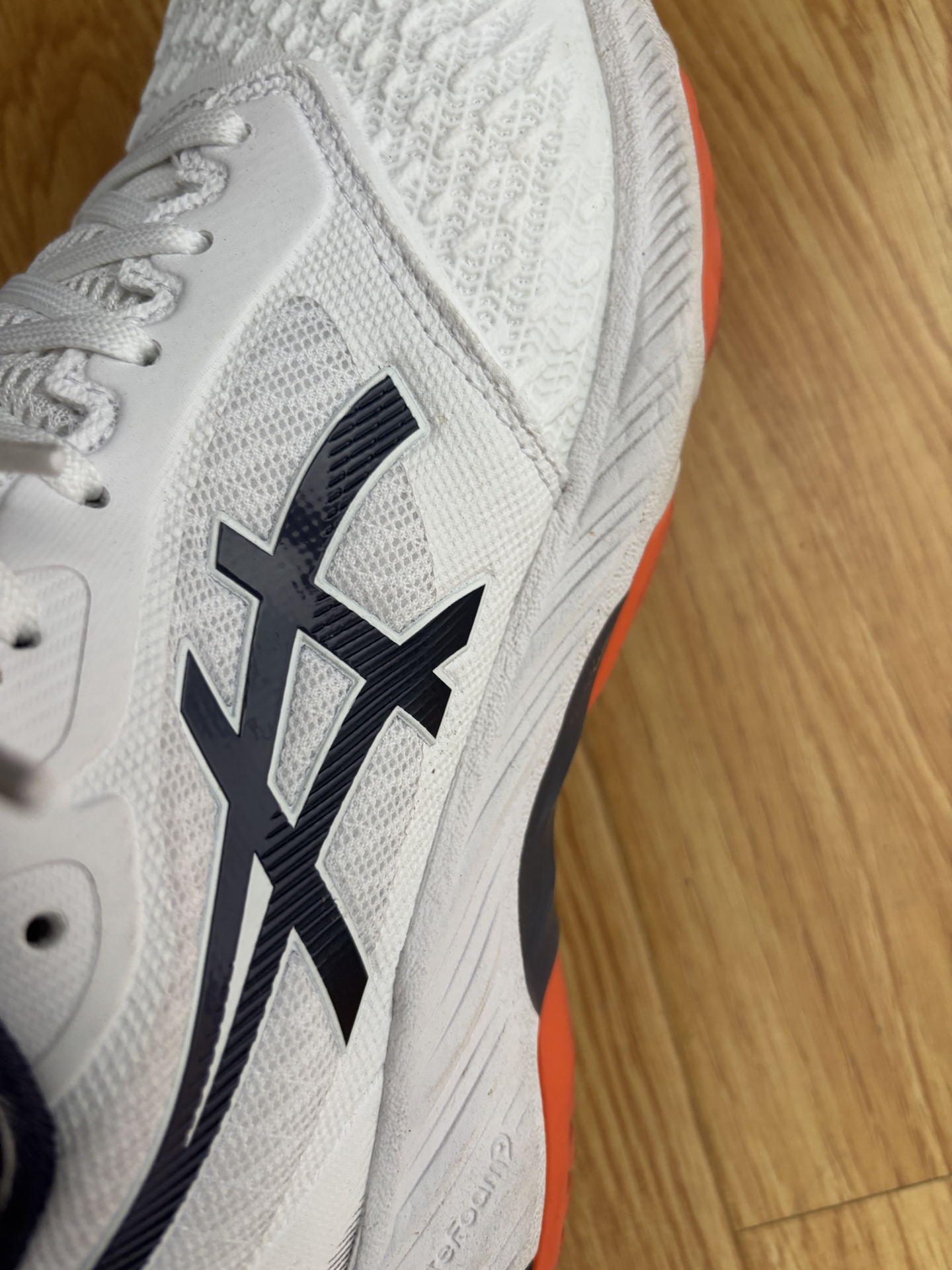 custom review-ASICS Netburner Ballistic FF 3 Износостойкие и Легкие Низкие Кроссовки для тренировок Унисекс Белые