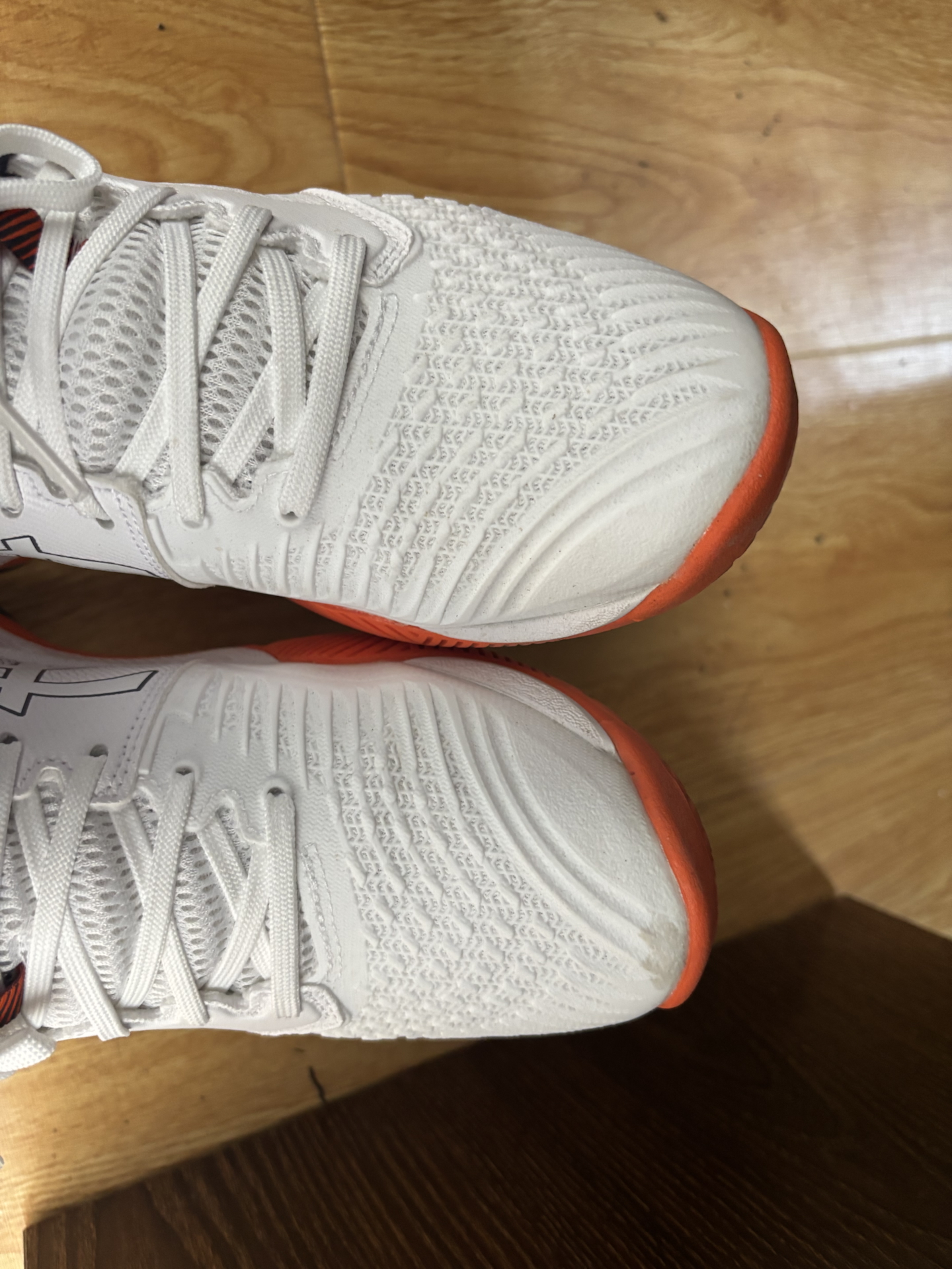 custom review-ASICS Netburner Ballistic FF 3 Износостойкие и Легкие Низкие Кроссовки для тренировок Унисекс Белые