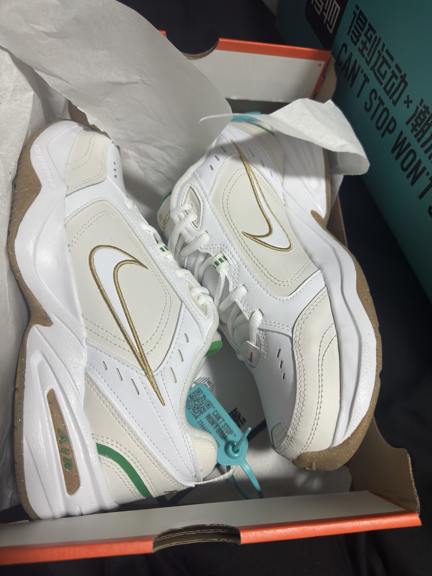 custom review-Nike Air King 4 Low Топ Повседневный Мужской Экрю