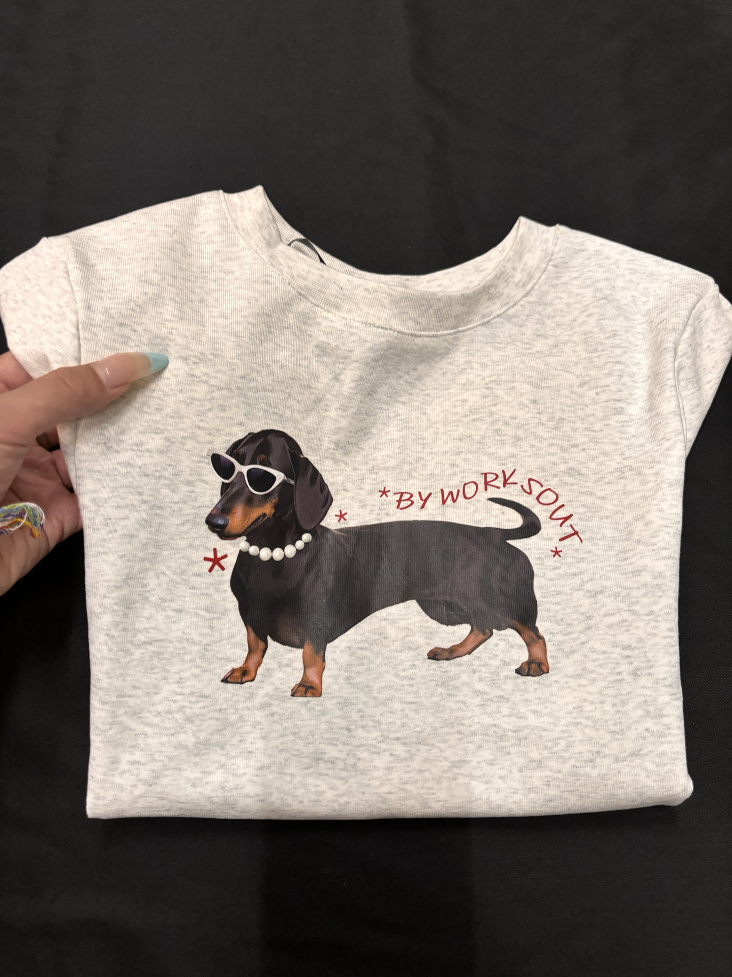 可爱的狗狗短袖