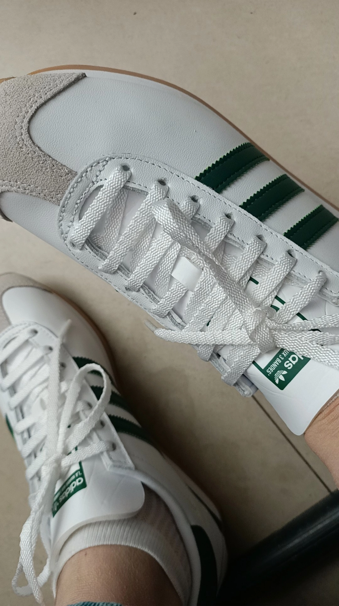 custom review-Adidas Originals COUNTRY OG Устойчивый к истиранию Низкий Топ Повседневные Беговые кроссовки Унисекс Белый Зеленый