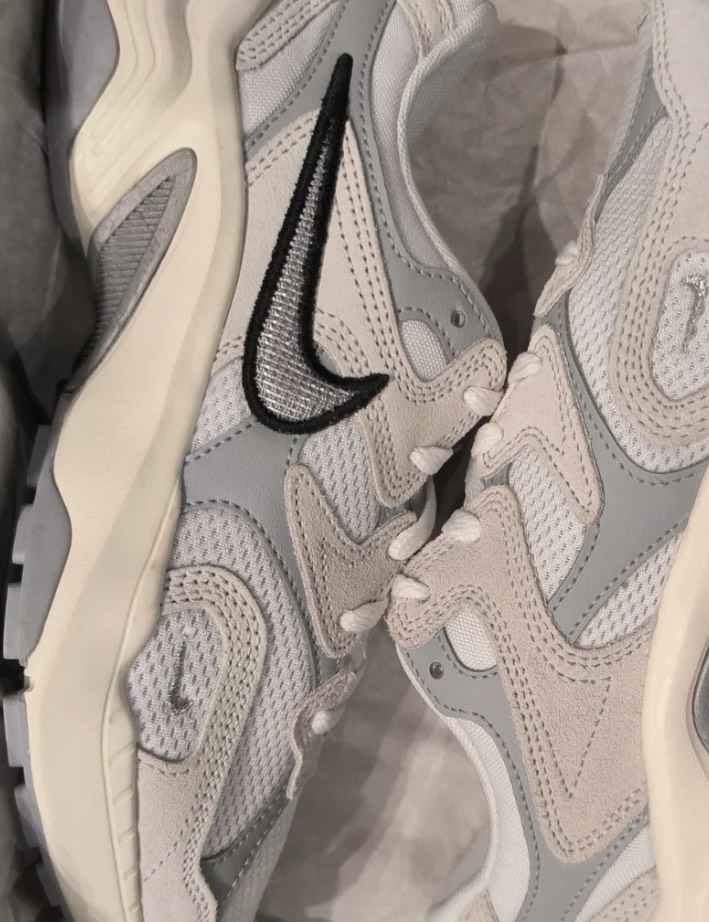 custom review-Nike AL8 Low Топ Casual Женский Ecru Gray