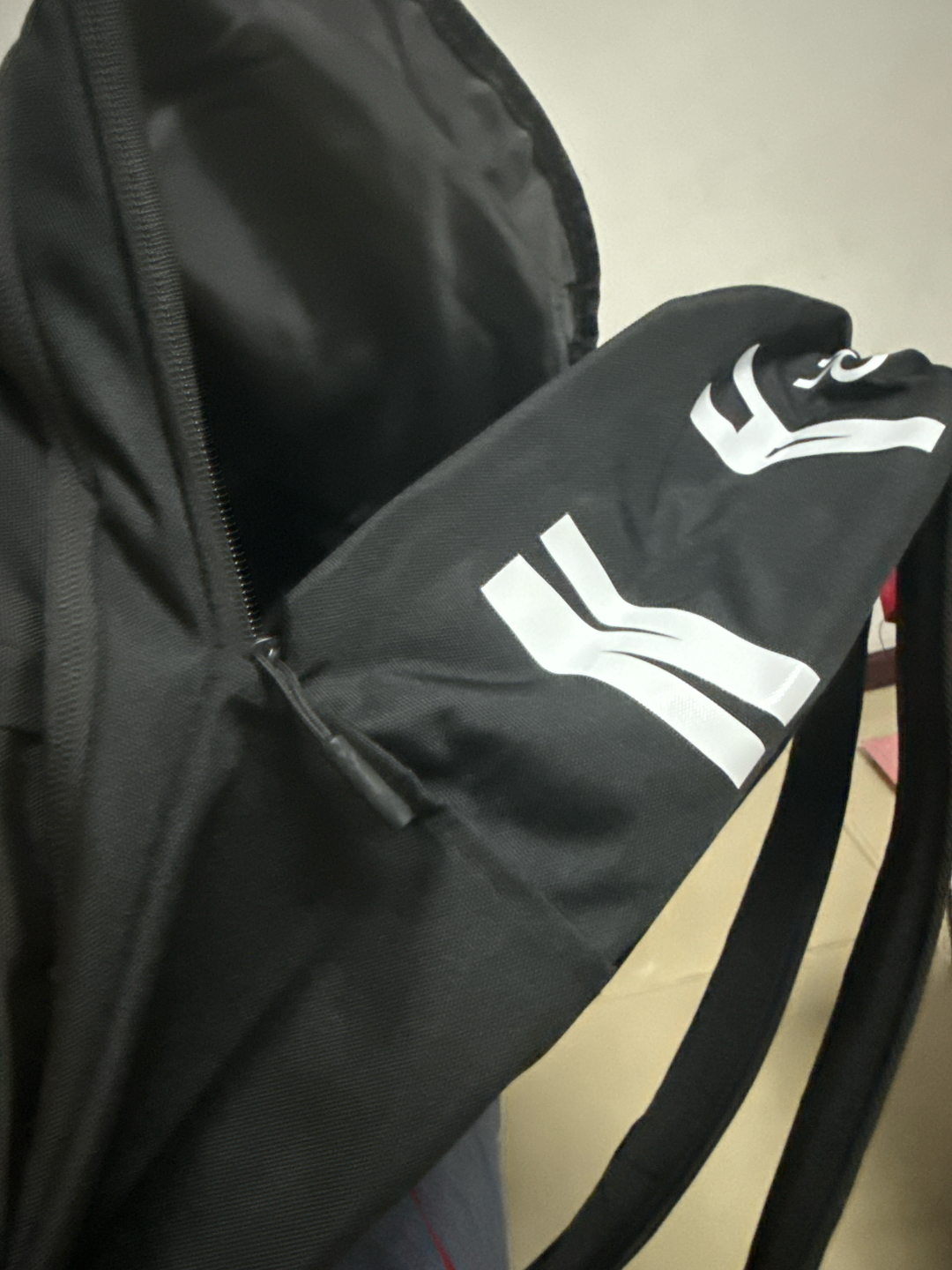 custom review-Jordan Полиэстер Рюкзак Стандартный (Standard) Унисекс Черный Красный