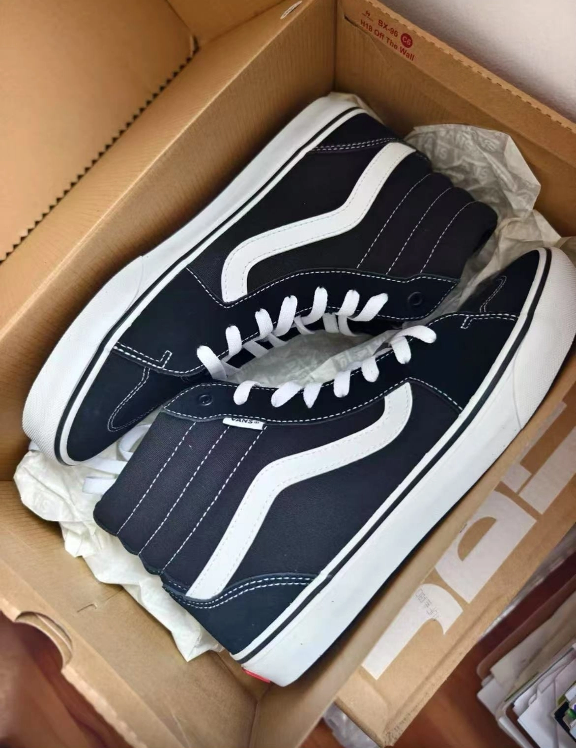 vans高帮经典款