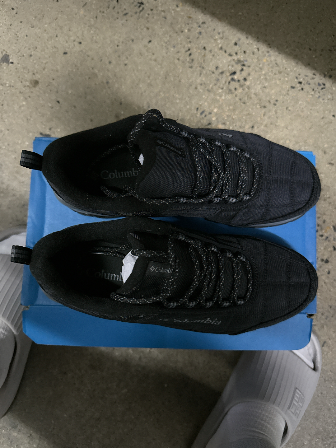 custom review-Columbia Поход Ткань Низкий Верх Уличная Обувь Мужская Черная