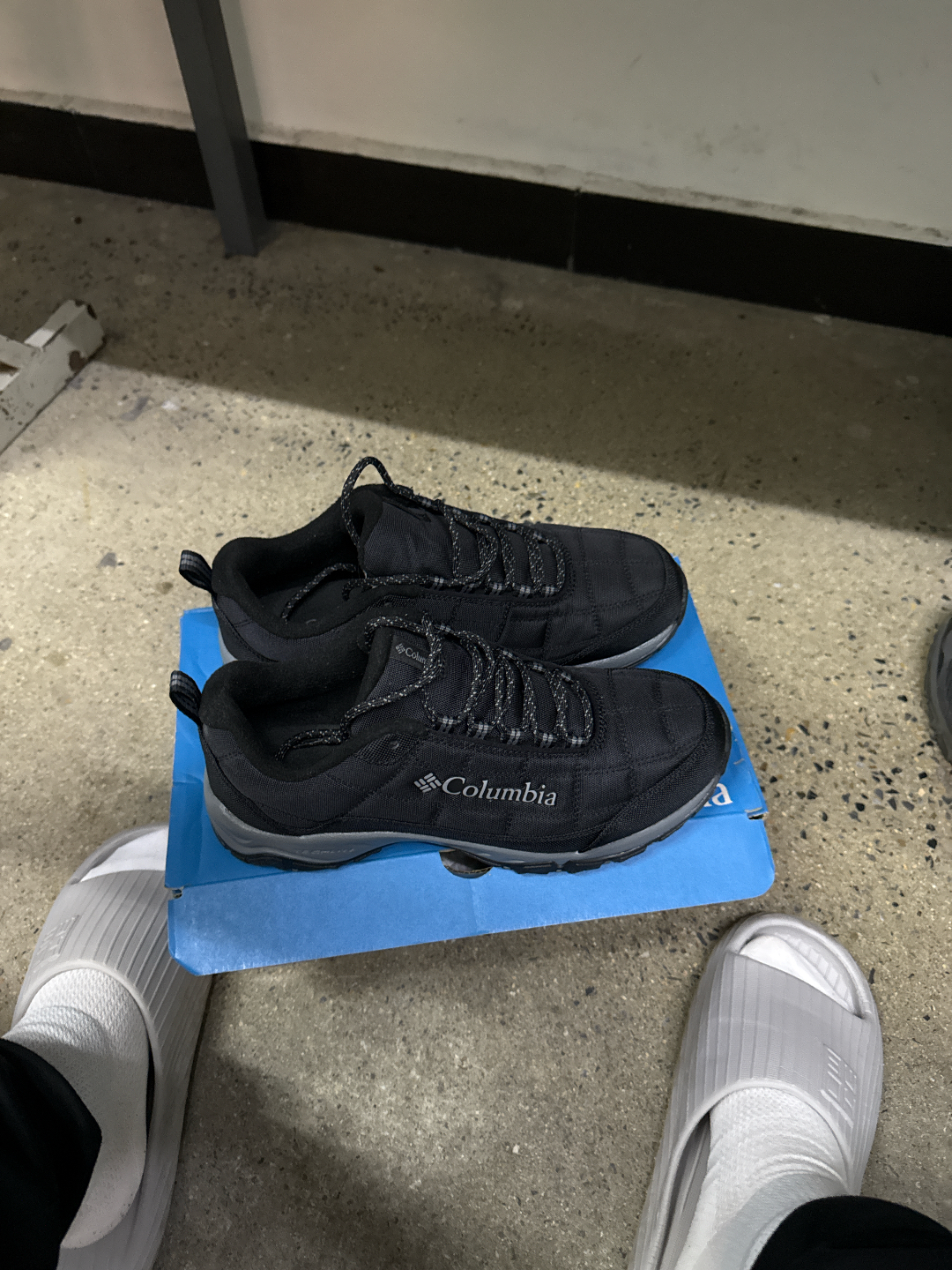 custom review-Columbia Поход Ткань Низкий Верх Уличная Обувь Мужская Черная