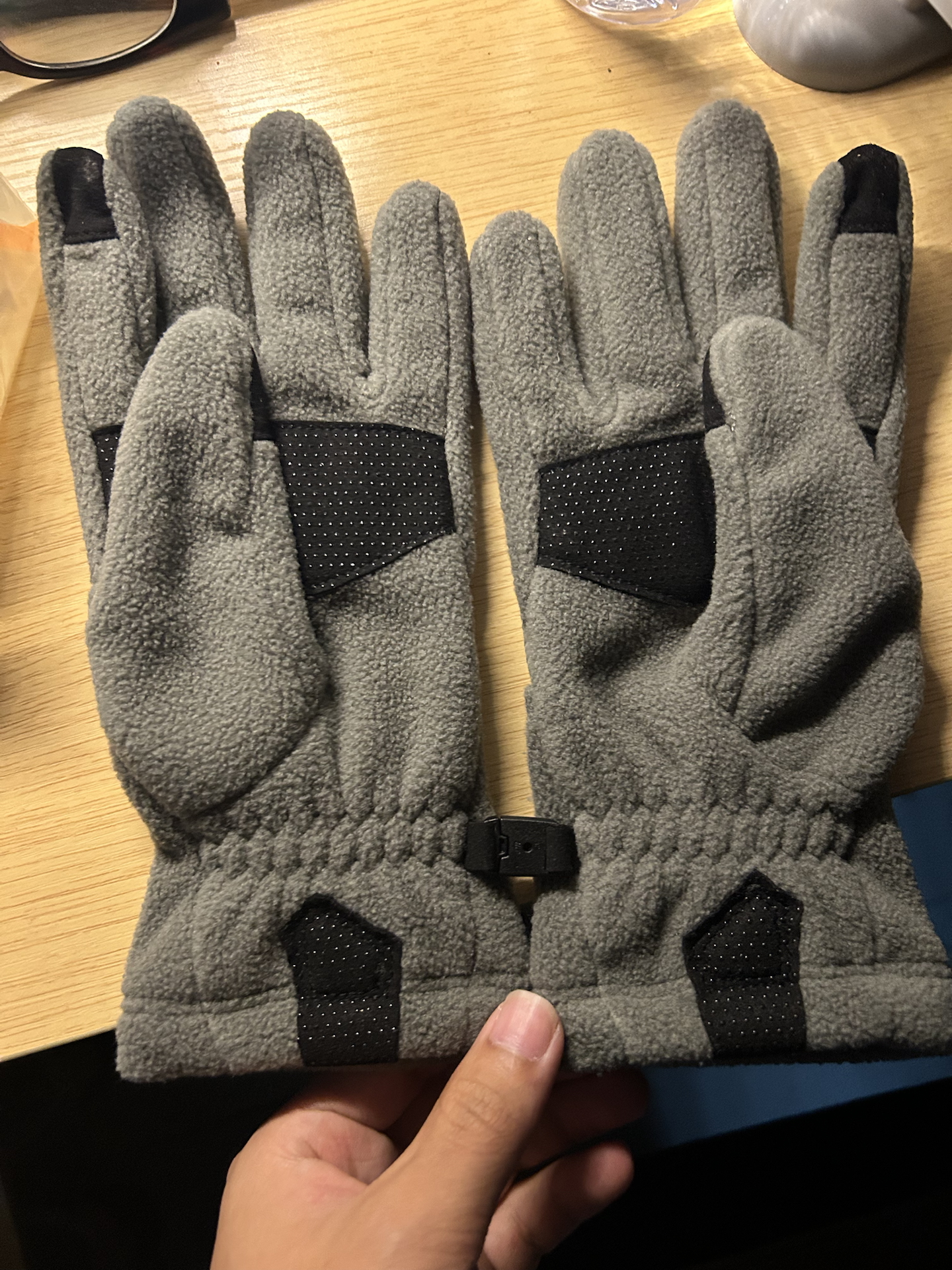 custom review-THE NORTH FACE Шерсть Полиэстер Нейлон Вязаные перчатки Унисекс Авокадо