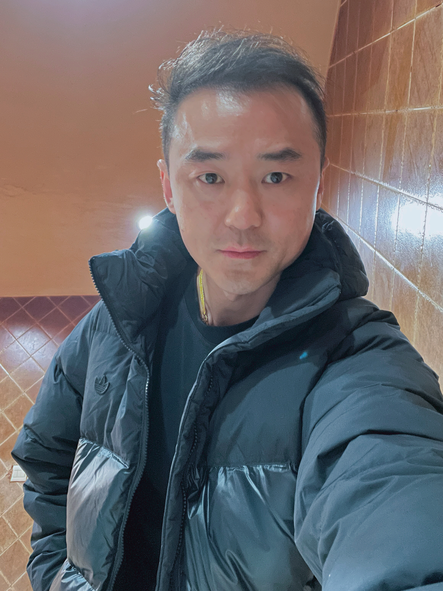 custom review-Adidas Originals DOWN REGEN Пуховик Мужской Черный