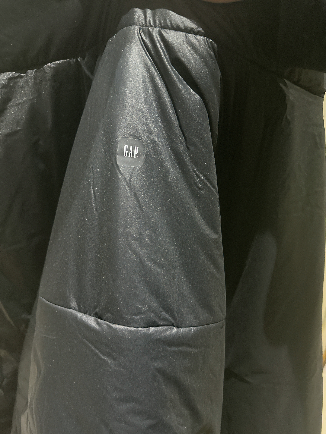 custom review-YEEZY x Gap X Balenciaga Пуловер с высоким воротником хлопковый пуховик мужской черный