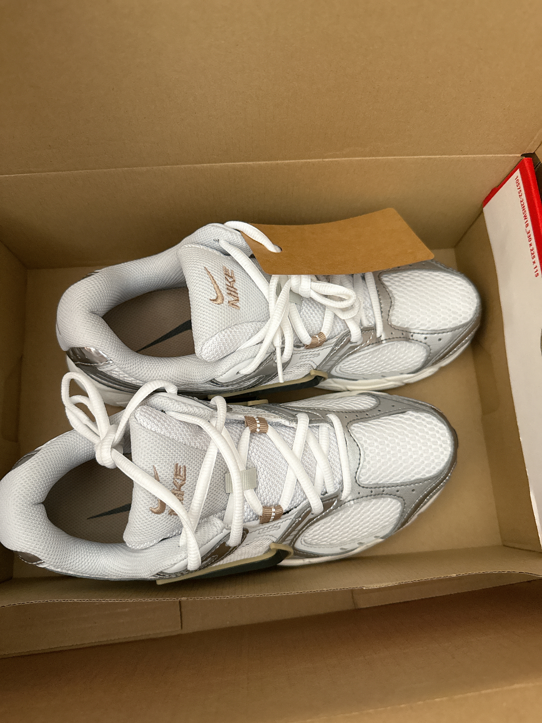 custom review-Nike V5 Slip-on Устойчивый к истиранию Дышащий Низкий Топ Беговые кроссовки Мужские Белый Серебряный