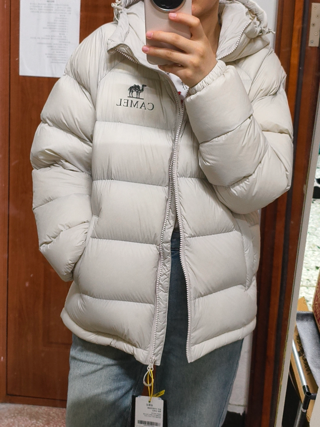 custom review-CAMEL Warm Fleece Series Пуховик Унисекс