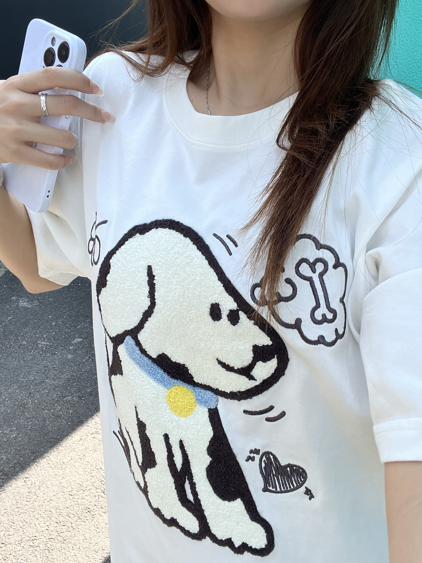 可爱爆棚的狗狗t恤