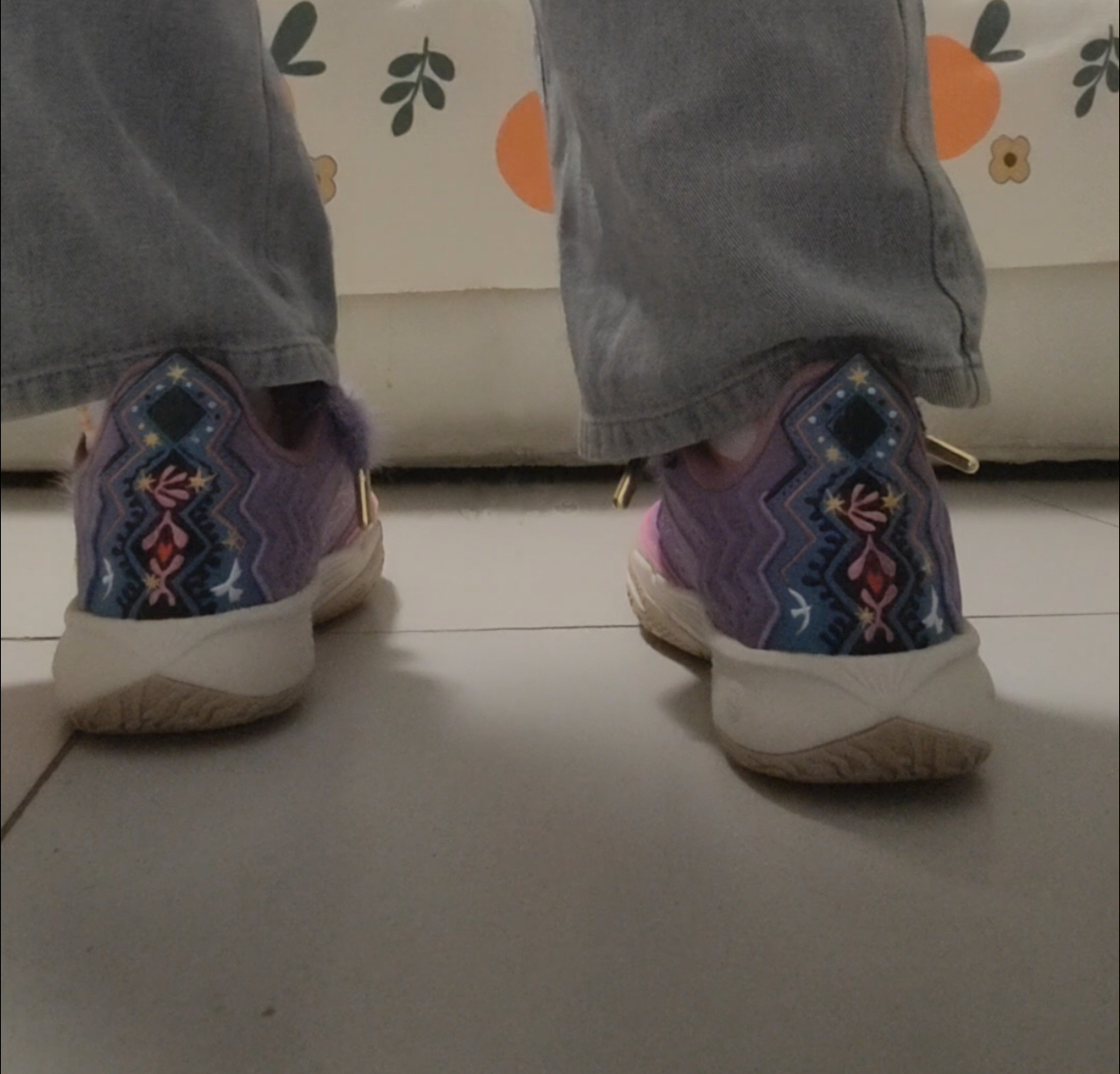 custom review-ANTA KAI 2 Амортизация Устойчивость к истиранию и Устойчивые свойства Низкий Топ Баскетбольные кроссовки Мужские Серый Фиолетовый Синий