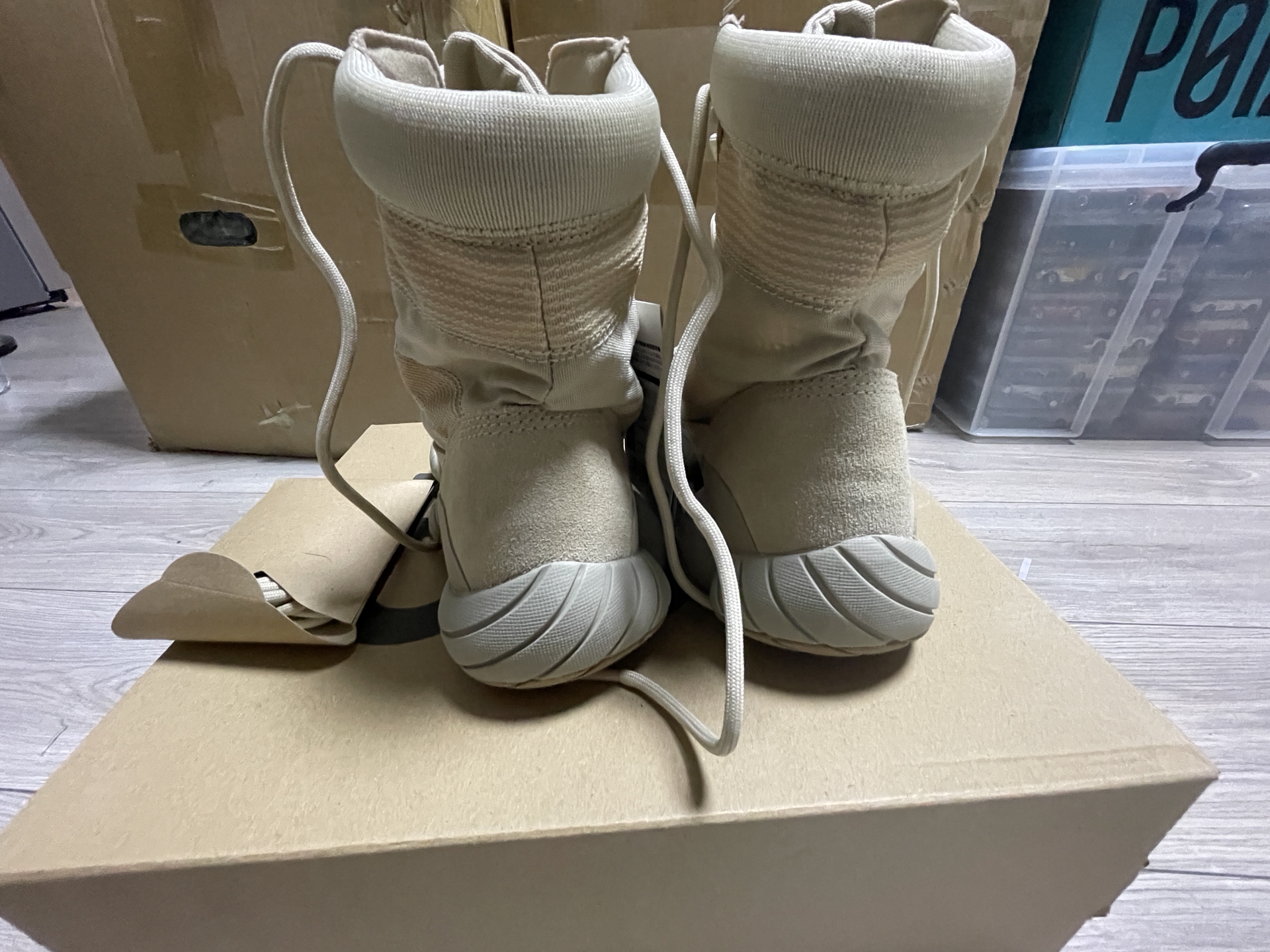 custom review-Adidas Originals Yeezy 500 High Топ Толстая подошва Мужские Кроссовки Коричневые