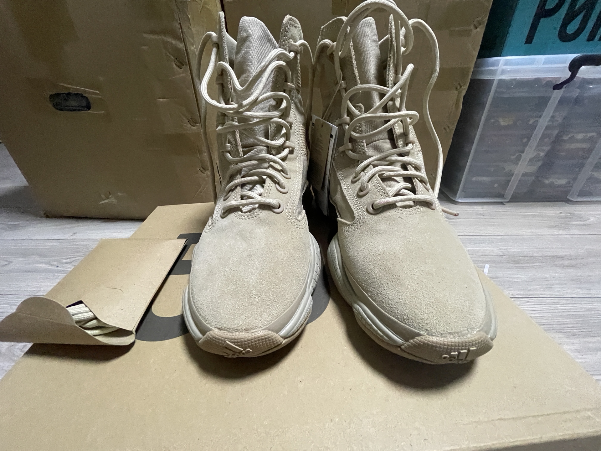 custom review-Adidas Originals Yeezy 500 High Топ Толстая подошва Мужские Кроссовки Коричневые