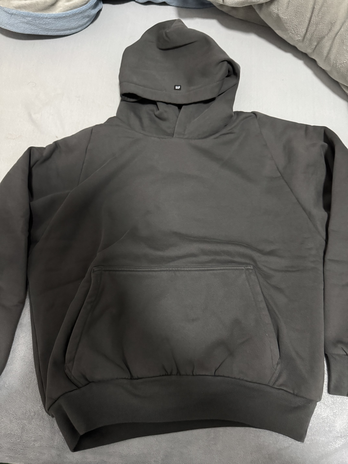 custom review-YEEZY x Gap X Balenciaga Логотип Свернутый Толстовка Толстовка Унисекс