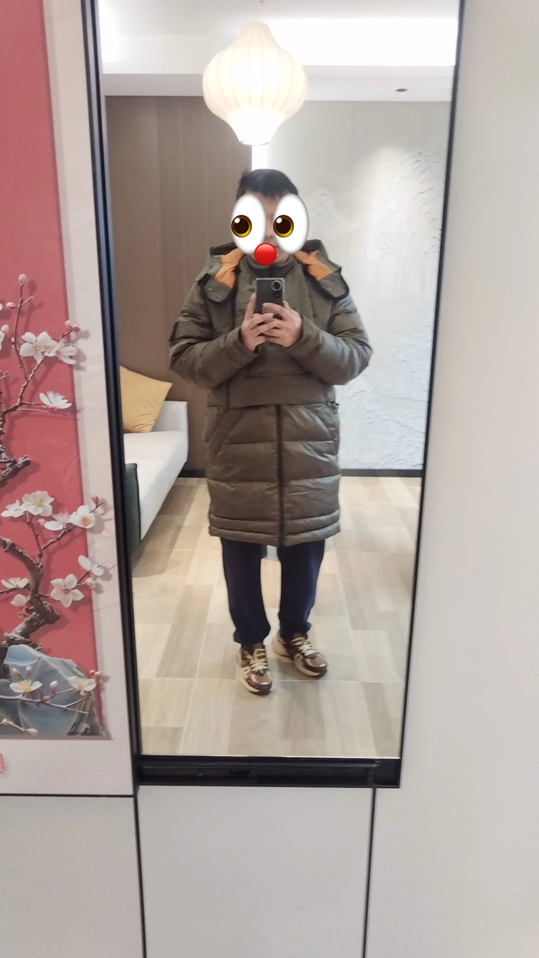 custom review-Reebok Мужской пуховик армейского зеленого цвета