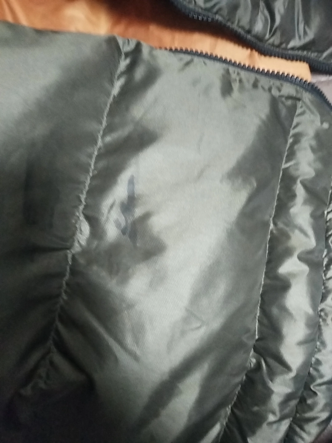 custom review-Reebok Мужской пуховик армейского зеленого цвета