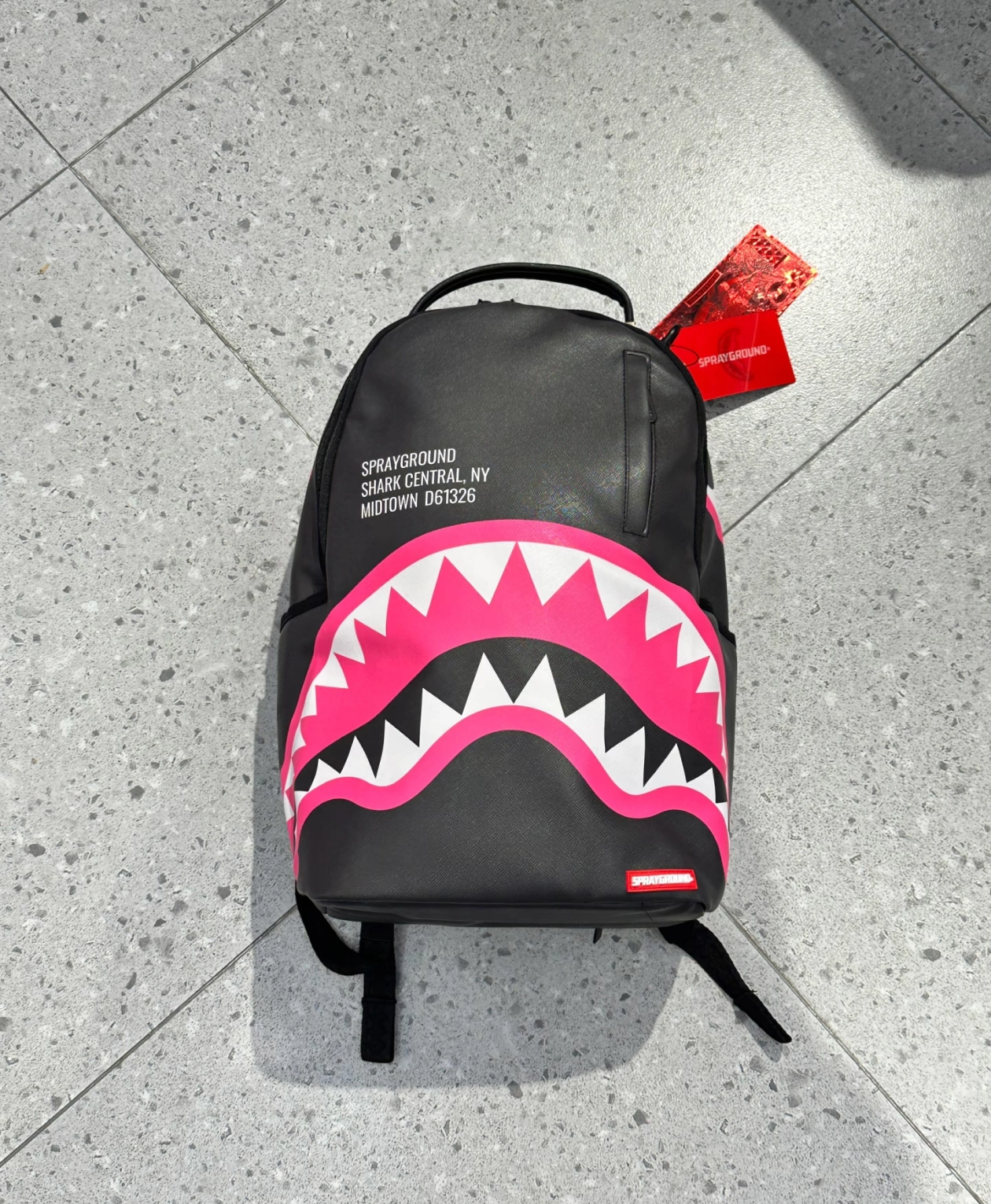 custom review-SPRAYGROUND ПВХ Рюкзак Стандартный Унисекс Черный