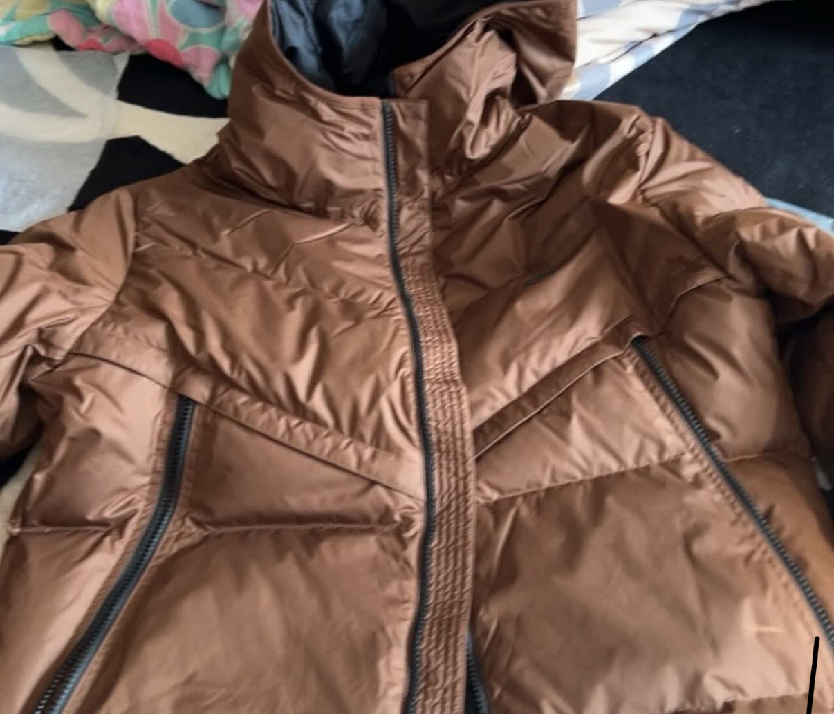 custom review-Nike Коричневый Мужской Пуховик