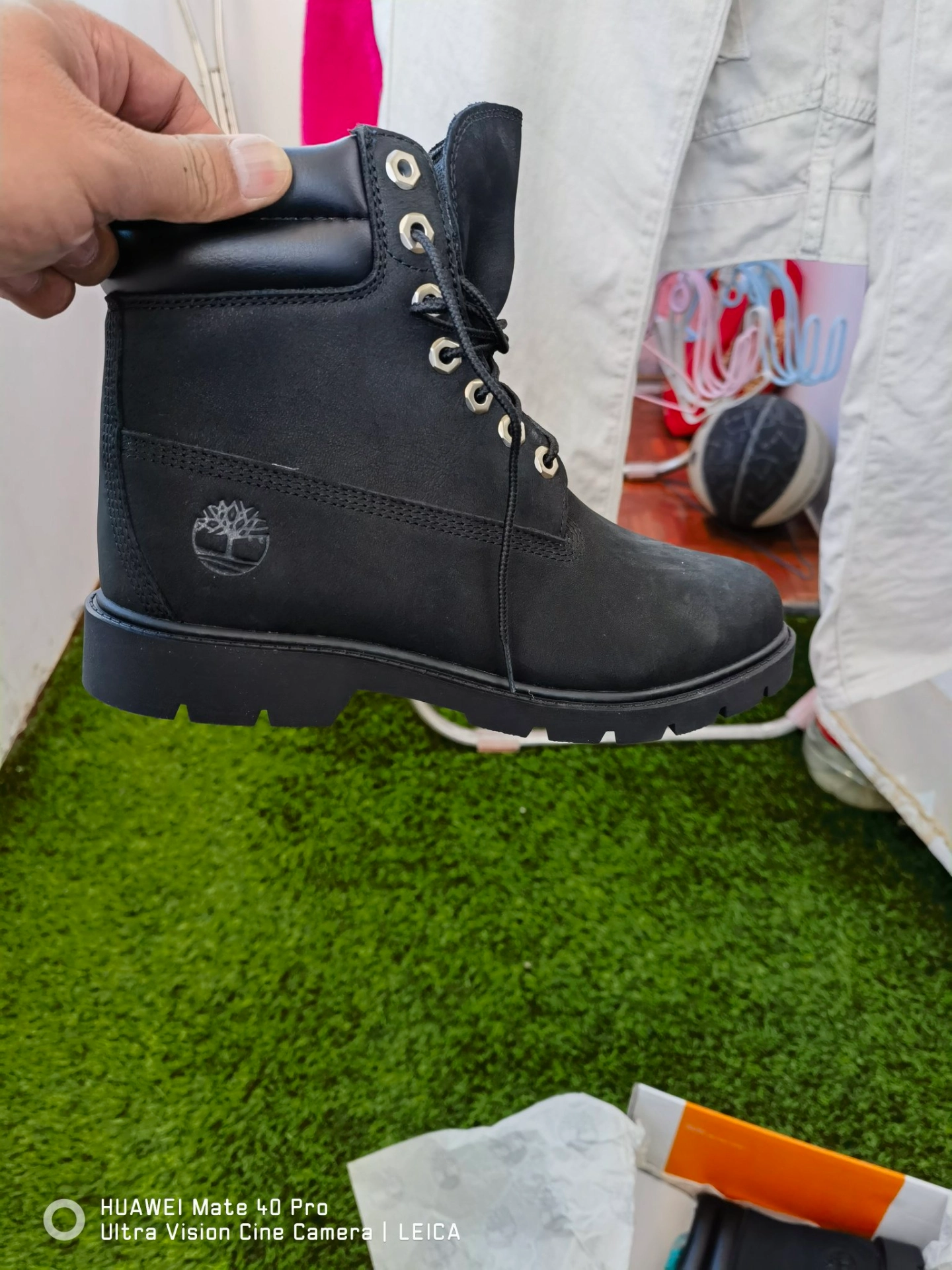 custom review-Timberland Collaboration PREMIUM Короткий Outdoor Мужской Черный