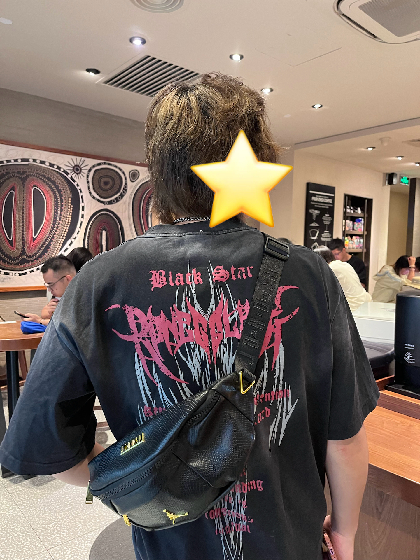 custom review-Джордан Полиэстер Композитная Кожа Сумка через плечо Слинг-сумка Сумка на пояс Унисекс Черный