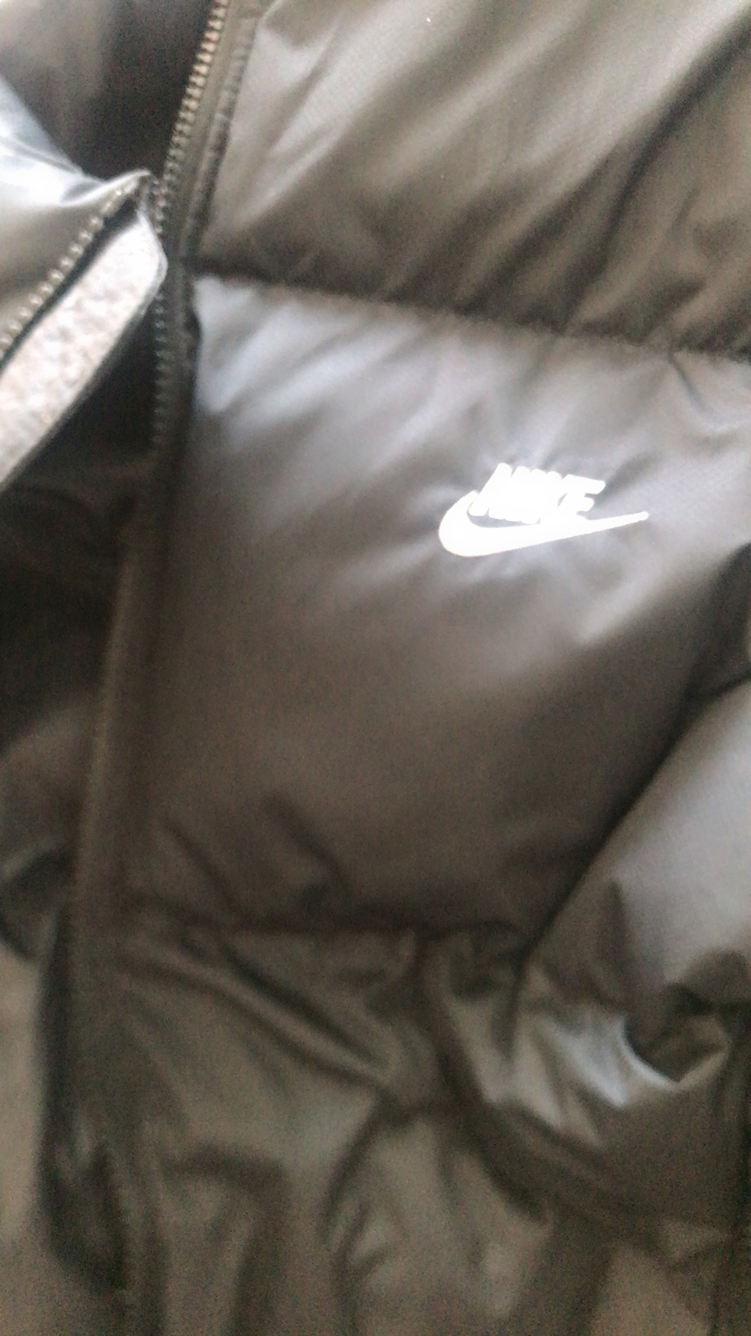 custom review-Nike Sportswear Club Хлопковый пуховик Мужской Черный