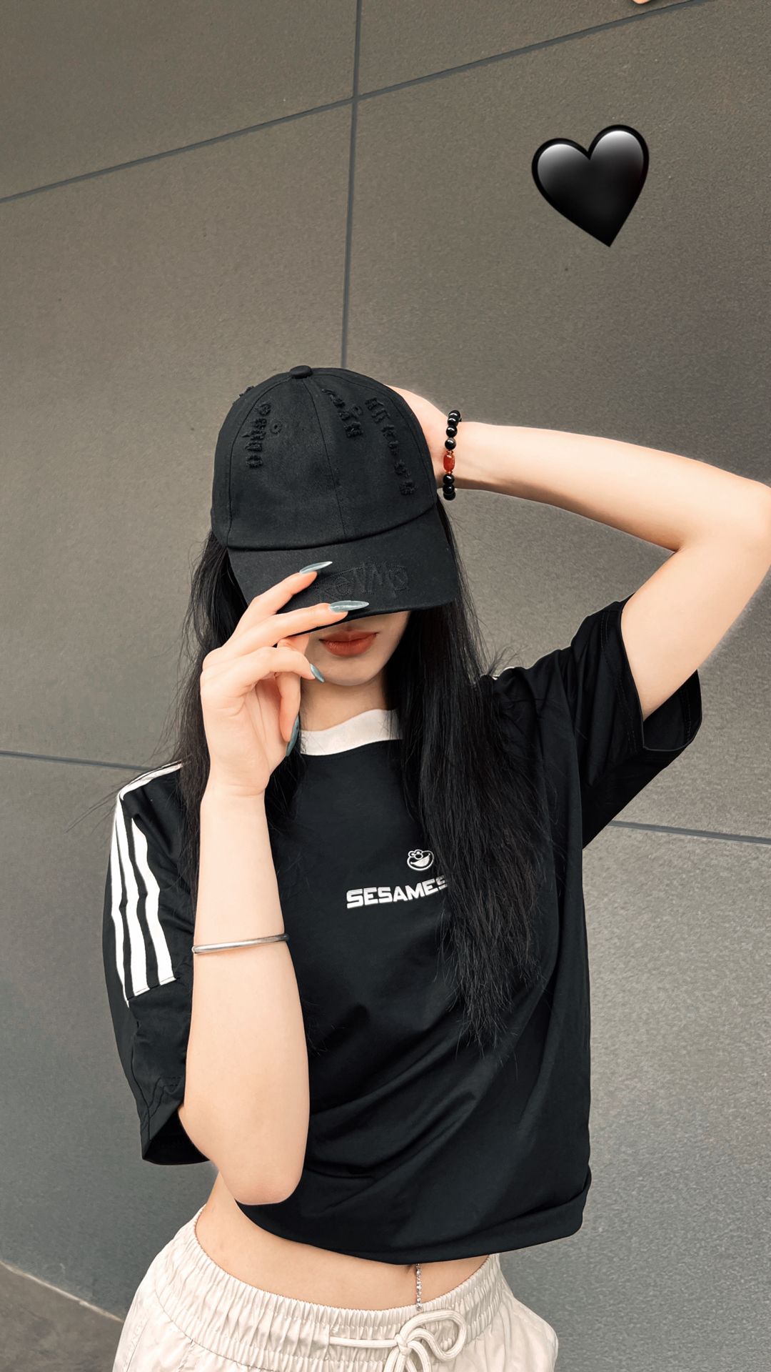 超正的黑色棒球帽