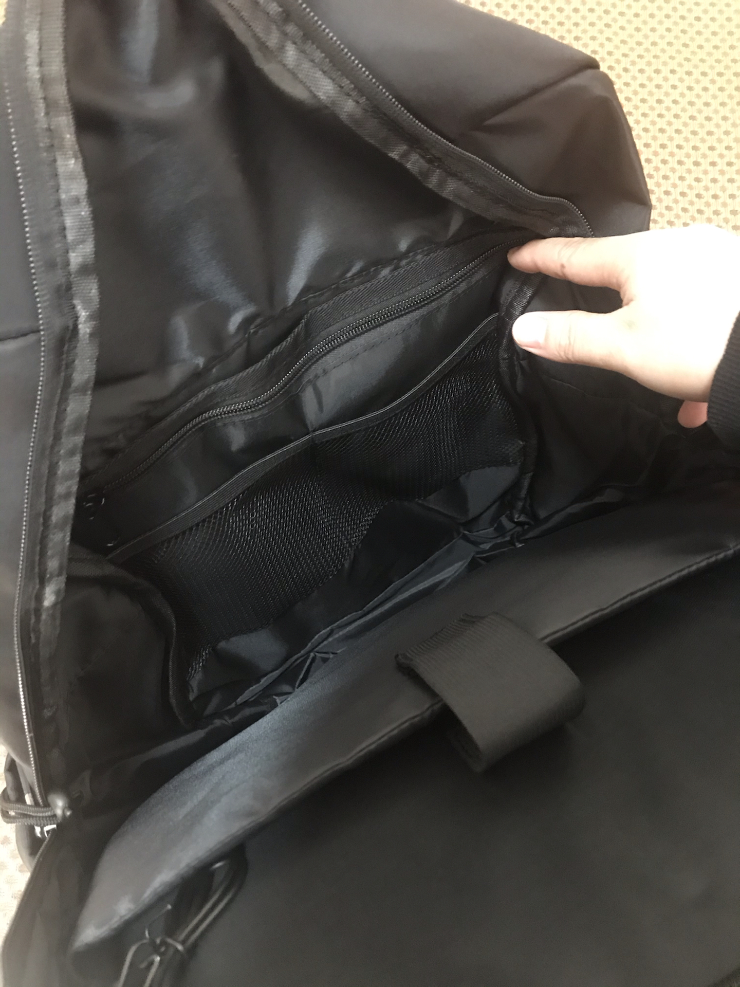 custom review-361° Oxford Сумка Стандартная (Standard) Большой Размер Мужская Черная